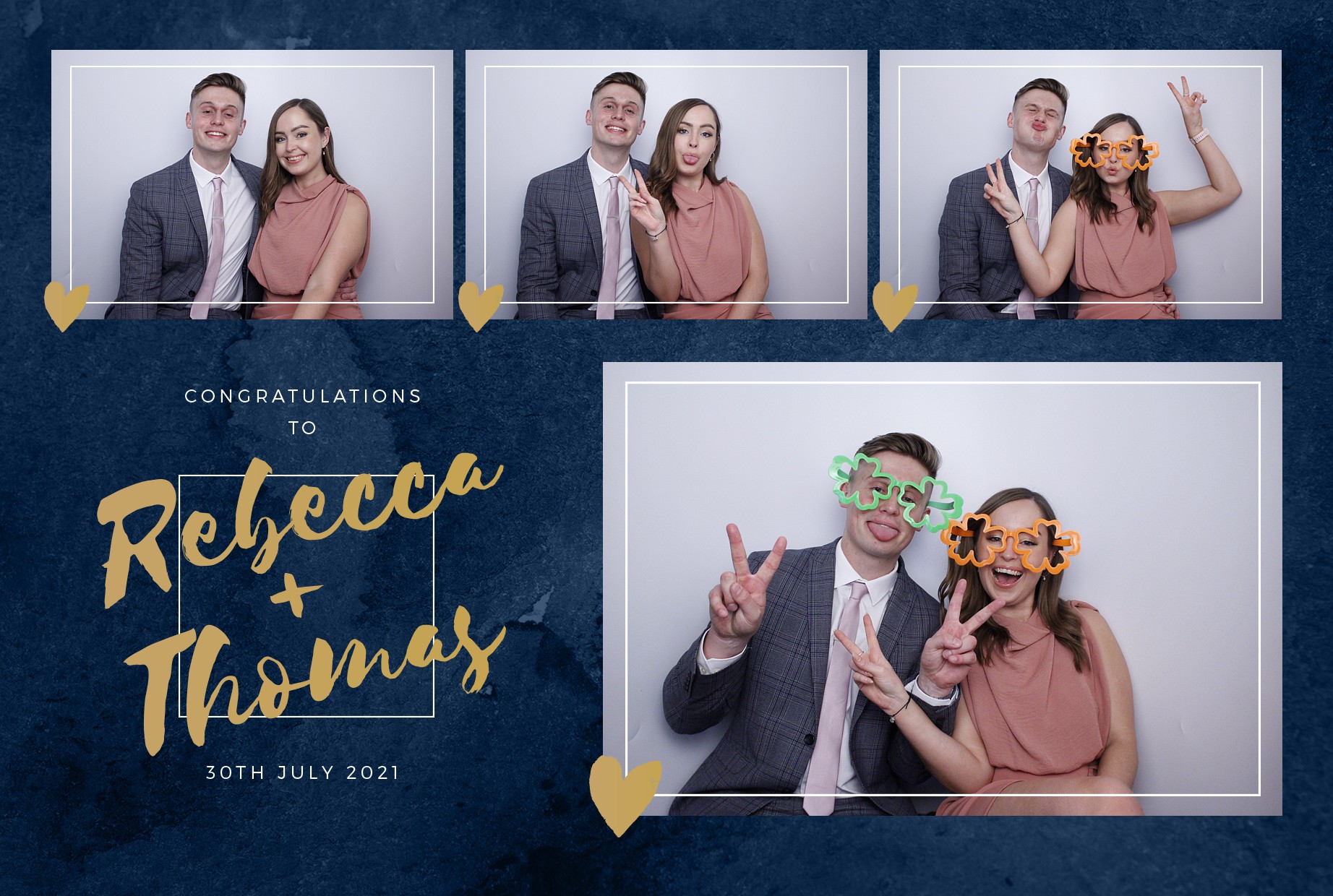 Wedding of Rebecca and Thomas  | View more photos from the event at gallery.myphotoboothexperience.co.uk/u/MyPhotoBoothExperienceLtd/Wedding-of-Rebecca-and-Thomas
