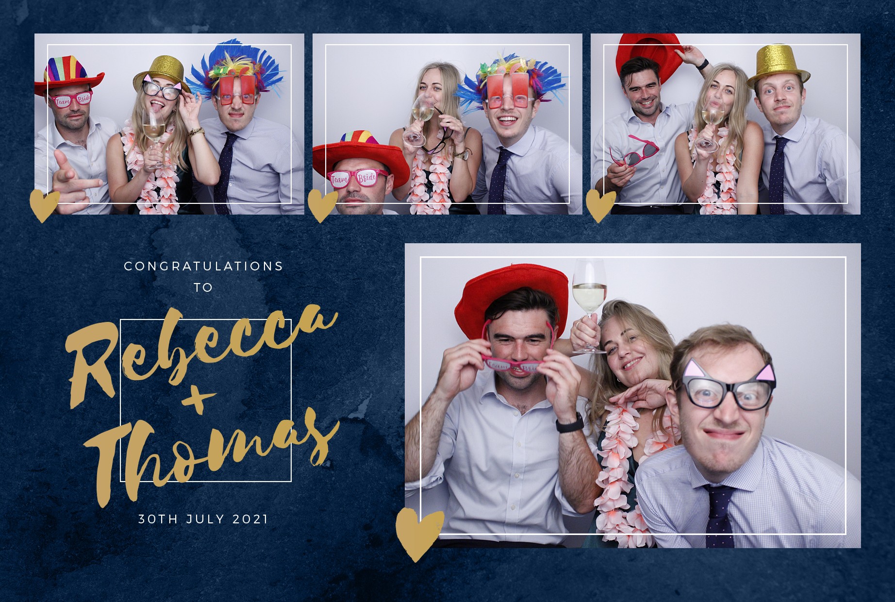 Wedding of Rebecca and Thomas  | View more photos from the event at gallery.myphotoboothexperience.co.uk/u/MyPhotoBoothExperienceLtd/Wedding-of-Rebecca-and-Thomas