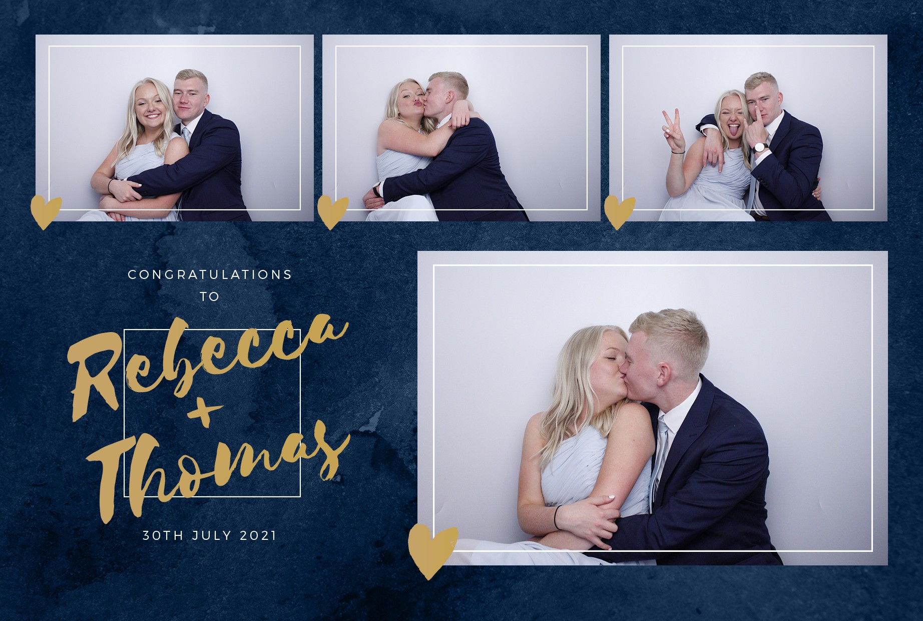 Wedding of Rebecca and Thomas  | View more photos from the event at gallery.myphotoboothexperience.co.uk/u/MyPhotoBoothExperienceLtd/Wedding-of-Rebecca-and-Thomas