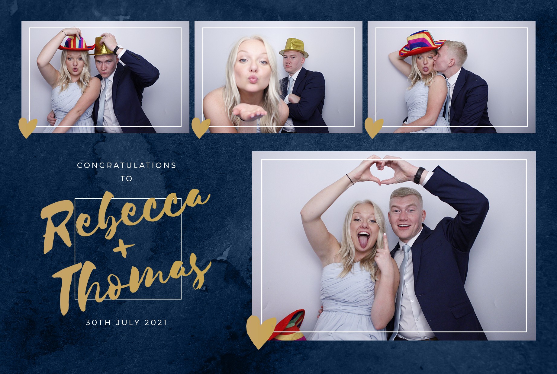 Wedding of Rebecca and Thomas  | View more photos from the event at gallery.myphotoboothexperience.co.uk/u/MyPhotoBoothExperienceLtd/Wedding-of-Rebecca-and-Thomas