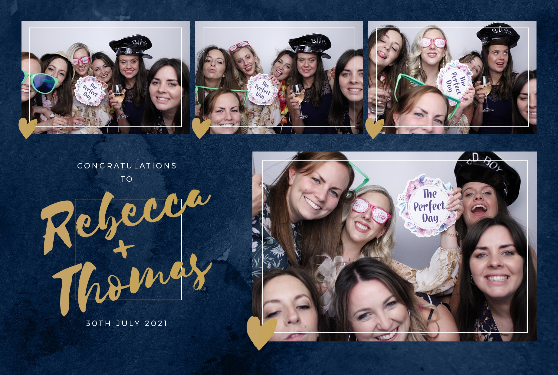 Wedding of Rebecca and Thomas  | View more photos from the event at gallery.myphotoboothexperience.co.uk/u/MyPhotoBoothExperienceLtd/Wedding-of-Rebecca-and-Thomas
