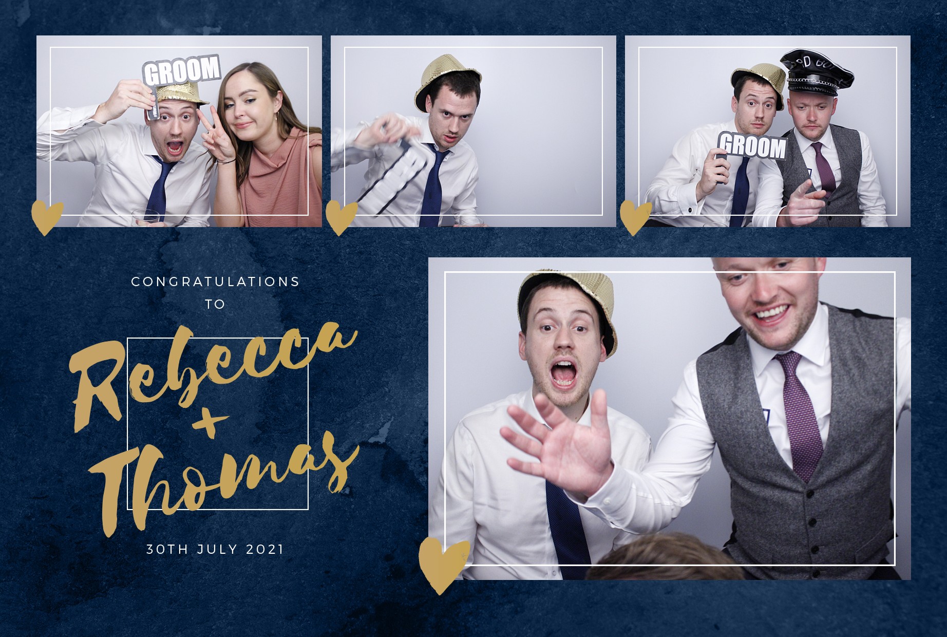 Wedding of Rebecca and Thomas  | View more photos from the event at gallery.myphotoboothexperience.co.uk/u/MyPhotoBoothExperienceLtd/Wedding-of-Rebecca-and-Thomas
