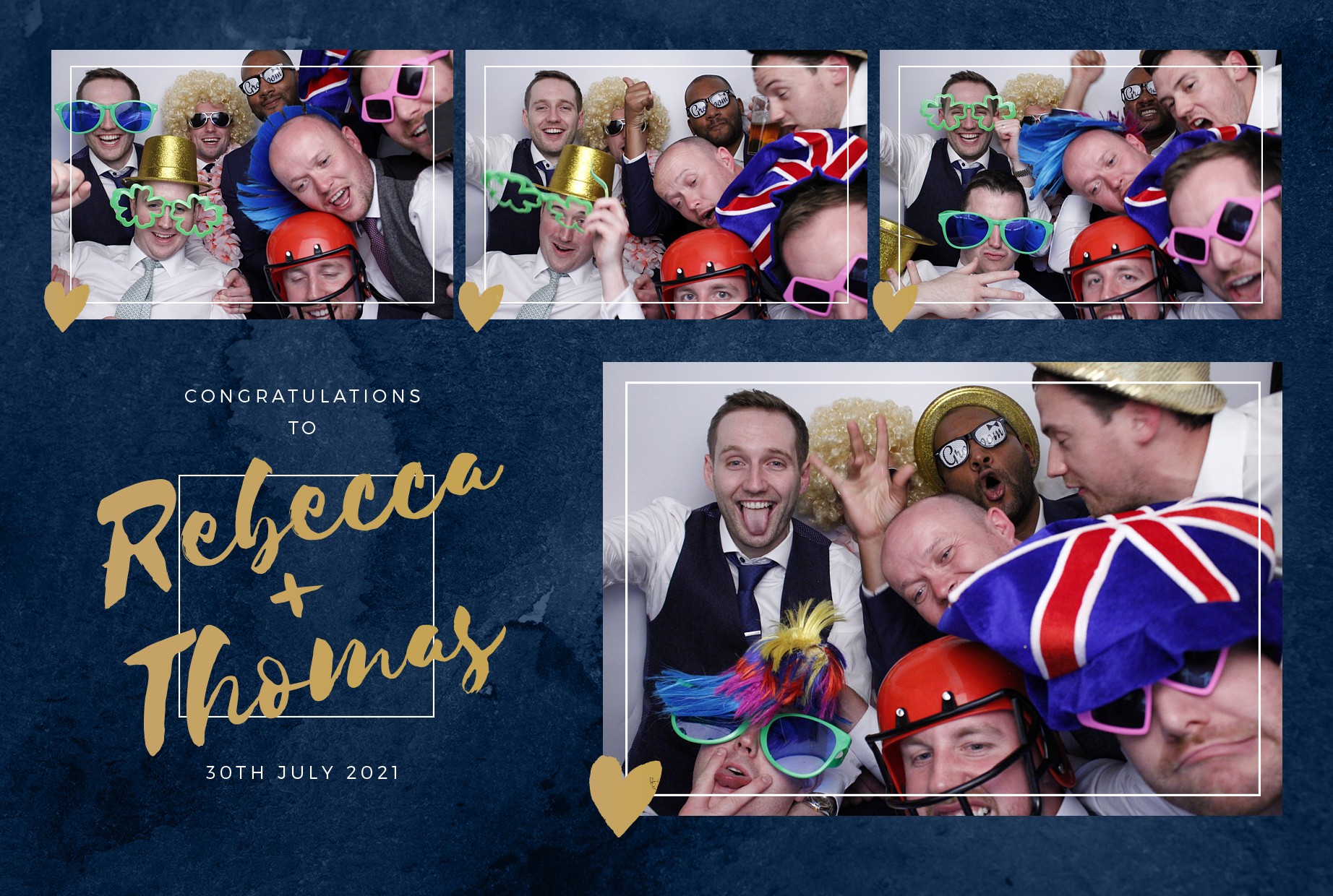 Wedding of Rebecca and Thomas  | View more photos from the event at gallery.myphotoboothexperience.co.uk/u/MyPhotoBoothExperienceLtd/Wedding-of-Rebecca-and-Thomas