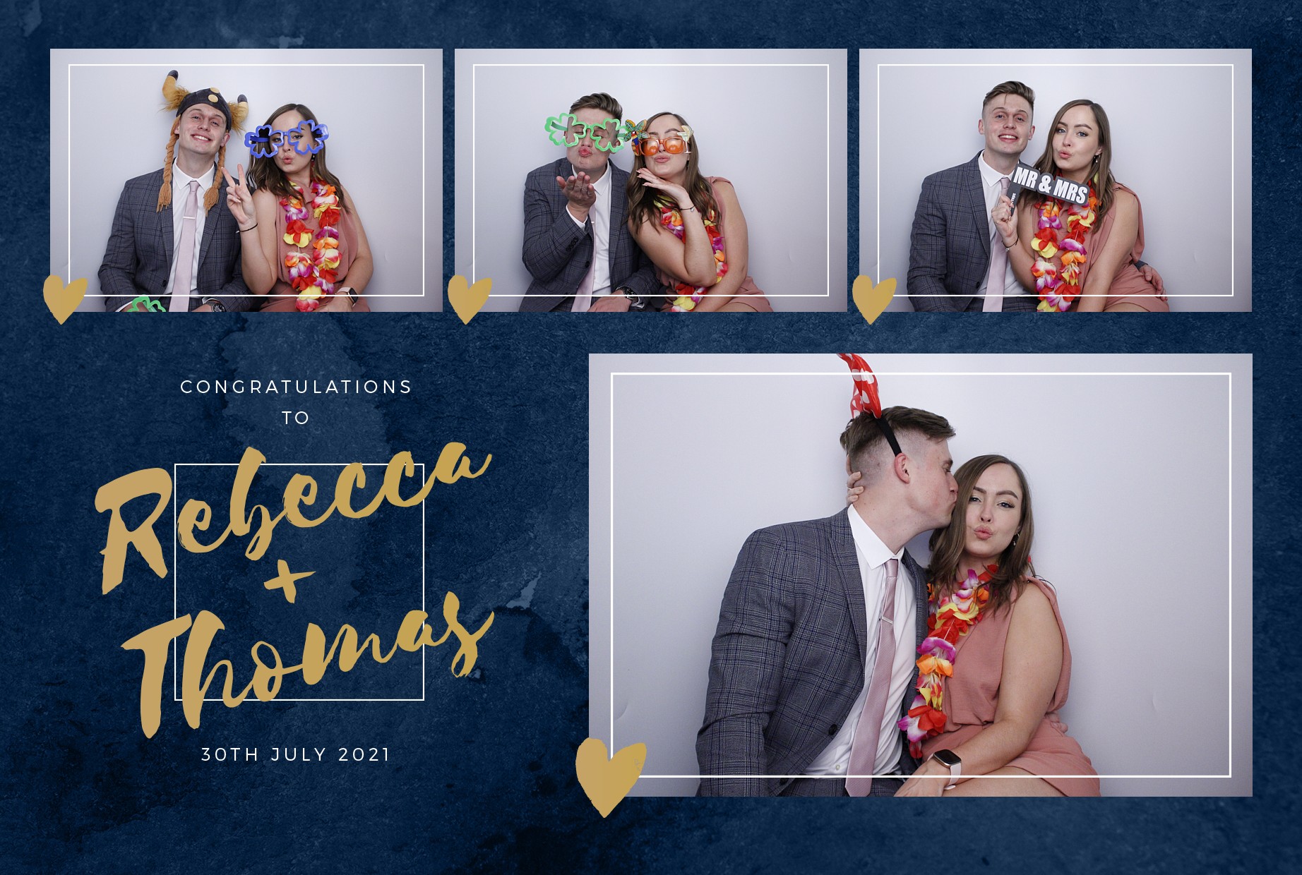 Wedding of Rebecca and Thomas  | View more photos from the event at gallery.myphotoboothexperience.co.uk/u/MyPhotoBoothExperienceLtd/Wedding-of-Rebecca-and-Thomas