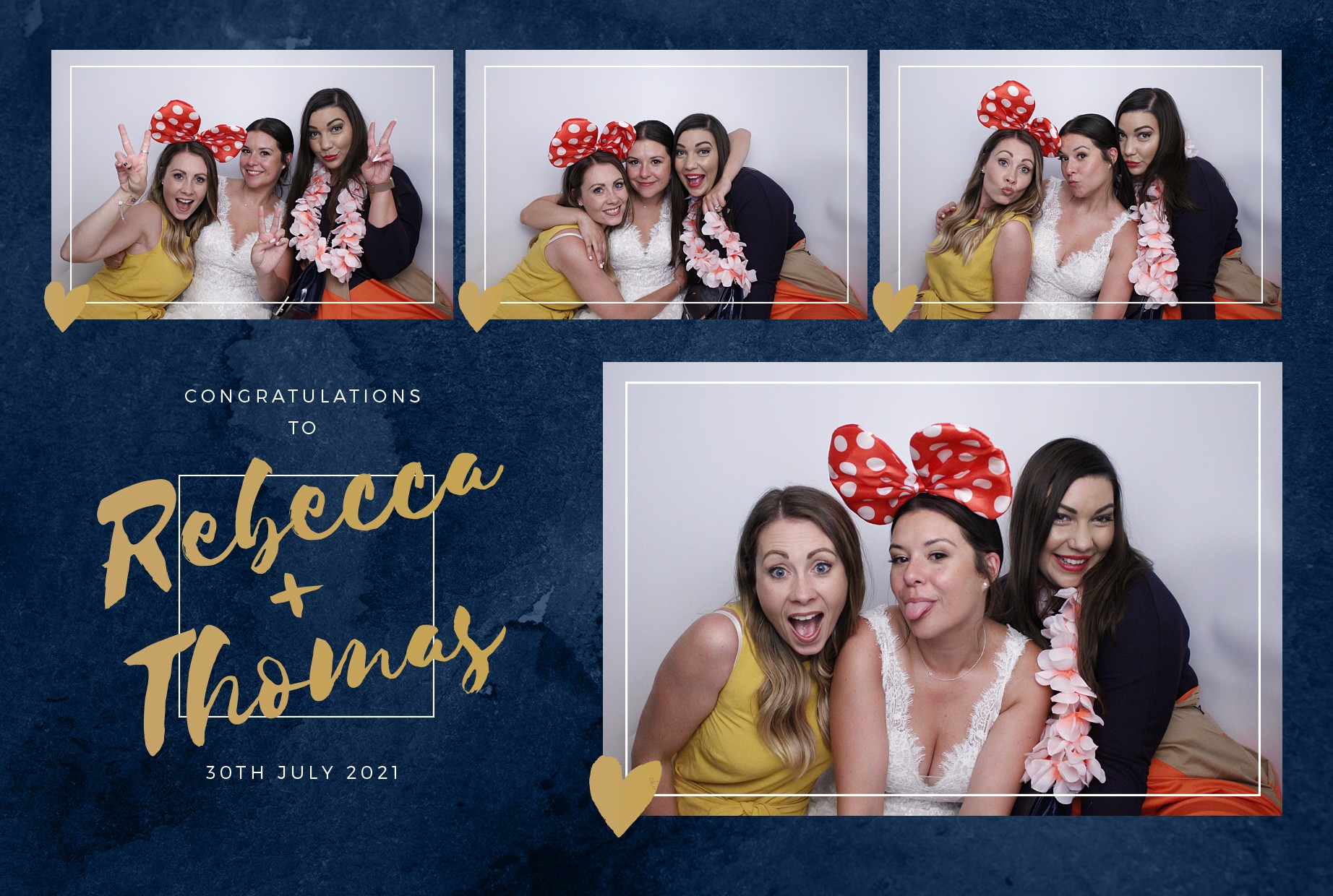 Wedding of Rebecca and Thomas  | View more photos from the event at gallery.myphotoboothexperience.co.uk/u/MyPhotoBoothExperienceLtd/Wedding-of-Rebecca-and-Thomas