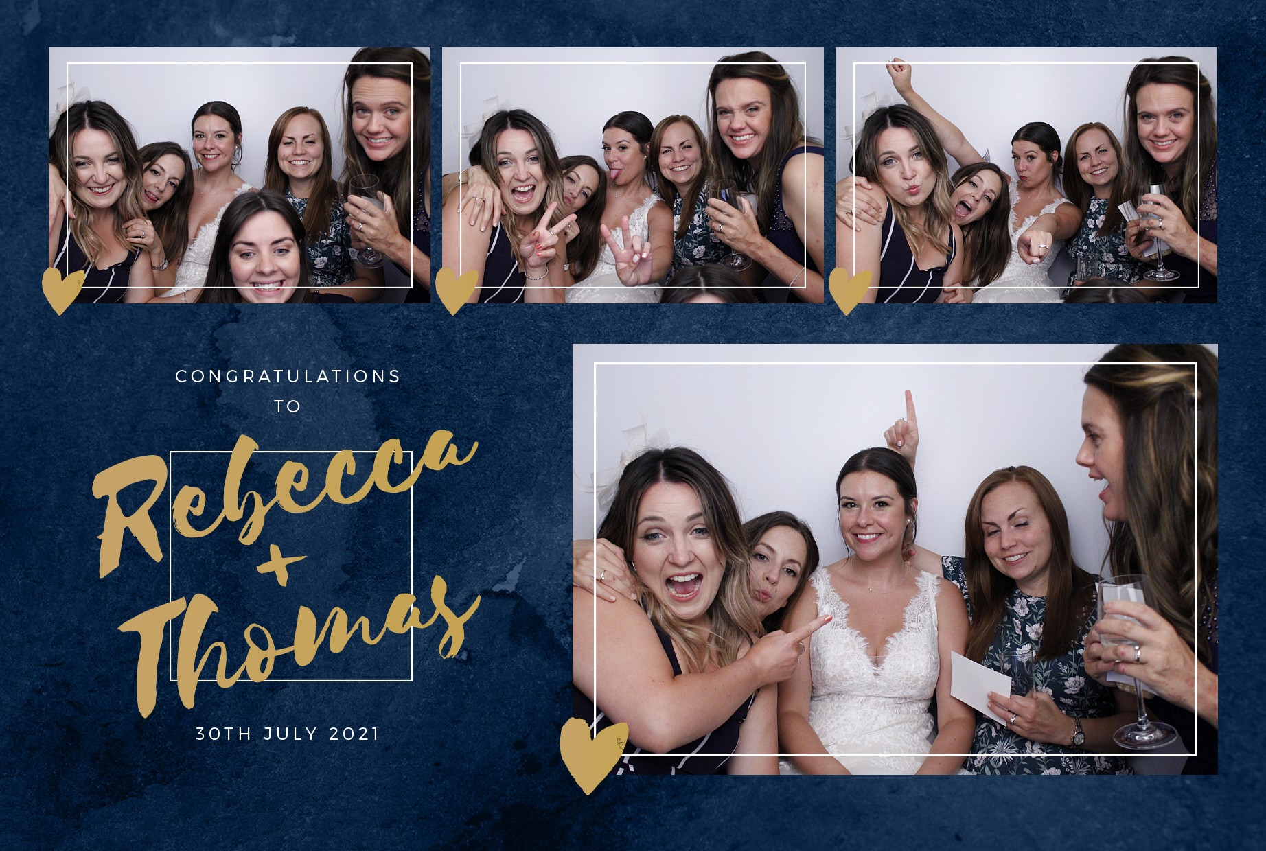 Wedding of Rebecca and Thomas  | View more photos from the event at gallery.myphotoboothexperience.co.uk/u/MyPhotoBoothExperienceLtd/Wedding-of-Rebecca-and-Thomas
