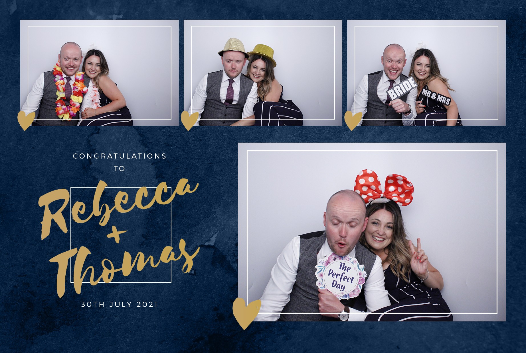 Wedding of Rebecca and Thomas  | View more photos from the event at gallery.myphotoboothexperience.co.uk/u/MyPhotoBoothExperienceLtd/Wedding-of-Rebecca-and-Thomas