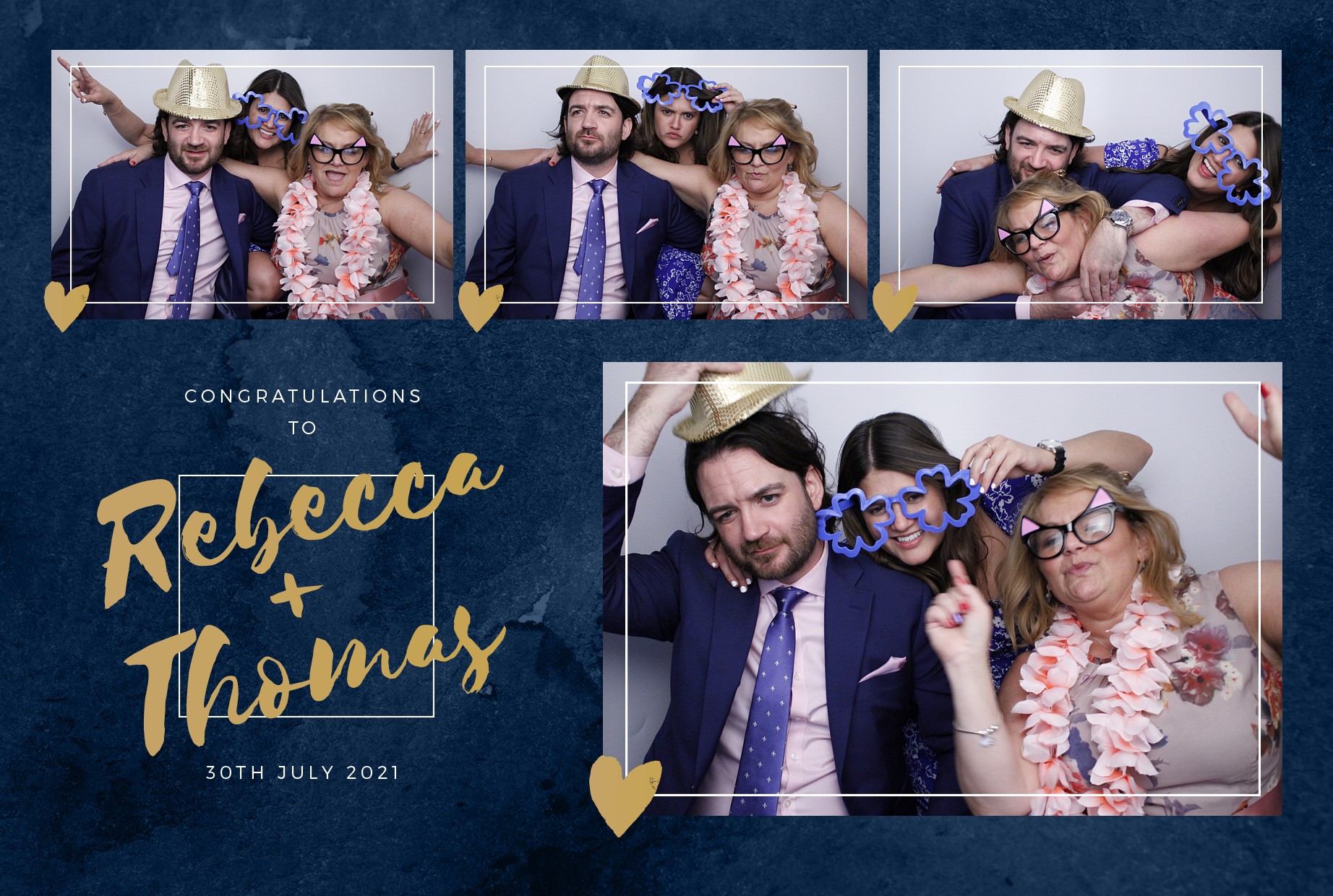 Wedding of Rebecca and Thomas  | View more photos from the event at gallery.myphotoboothexperience.co.uk/u/MyPhotoBoothExperienceLtd/Wedding-of-Rebecca-and-Thomas