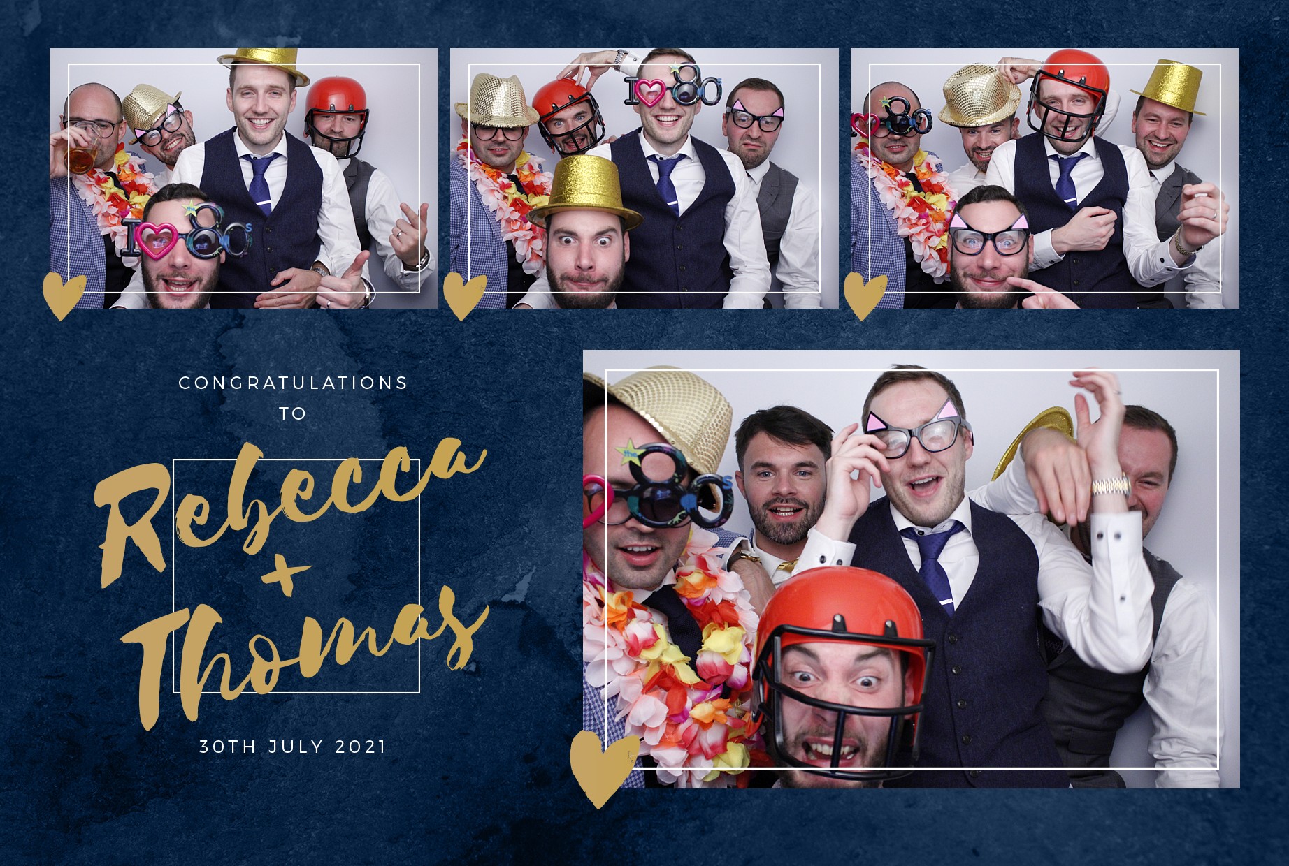 Wedding of Rebecca and Thomas  | View more photos from the event at gallery.myphotoboothexperience.co.uk/u/MyPhotoBoothExperienceLtd/Wedding-of-Rebecca-and-Thomas