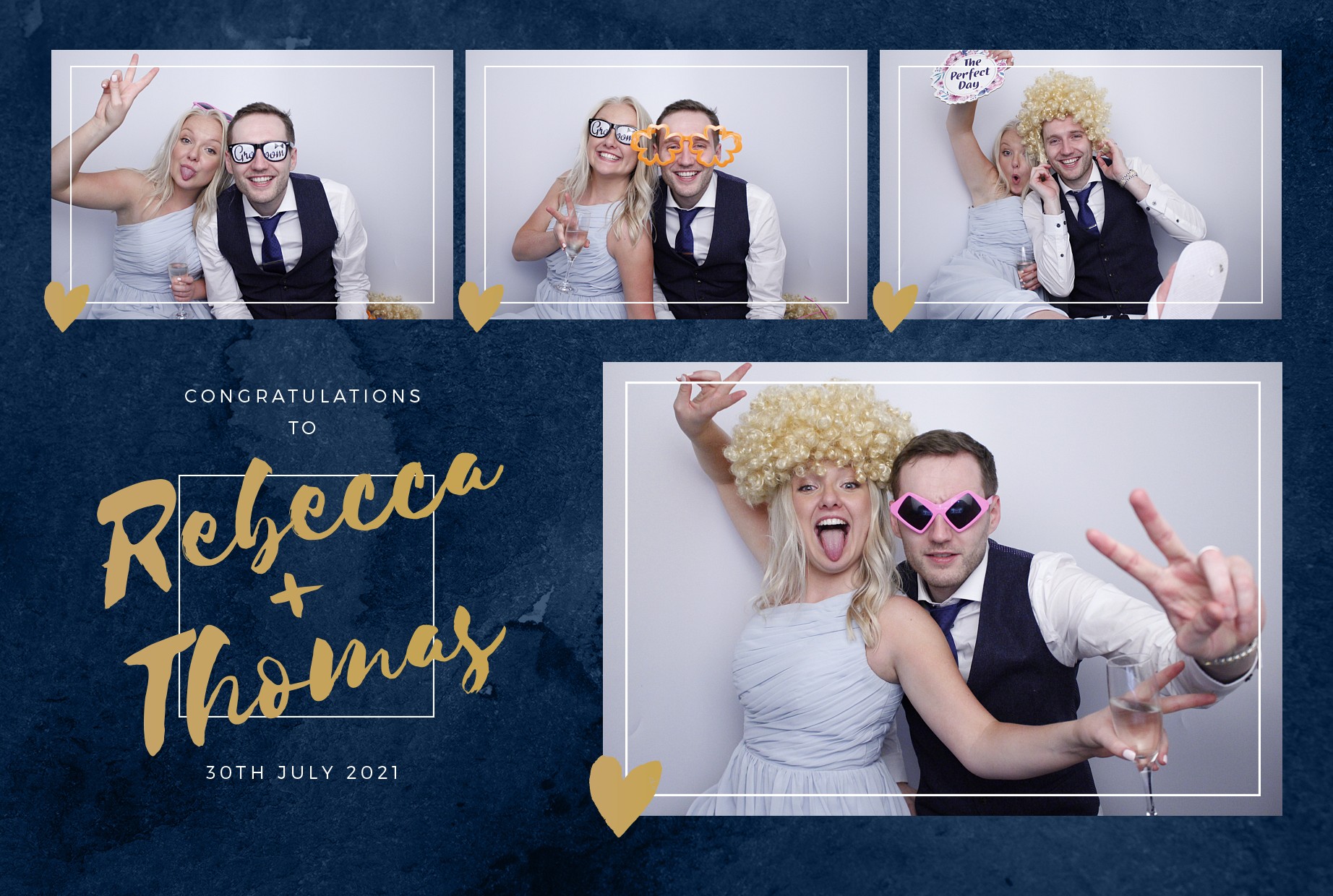 Wedding of Rebecca and Thomas  | View more photos from the event at gallery.myphotoboothexperience.co.uk/u/MyPhotoBoothExperienceLtd/Wedding-of-Rebecca-and-Thomas