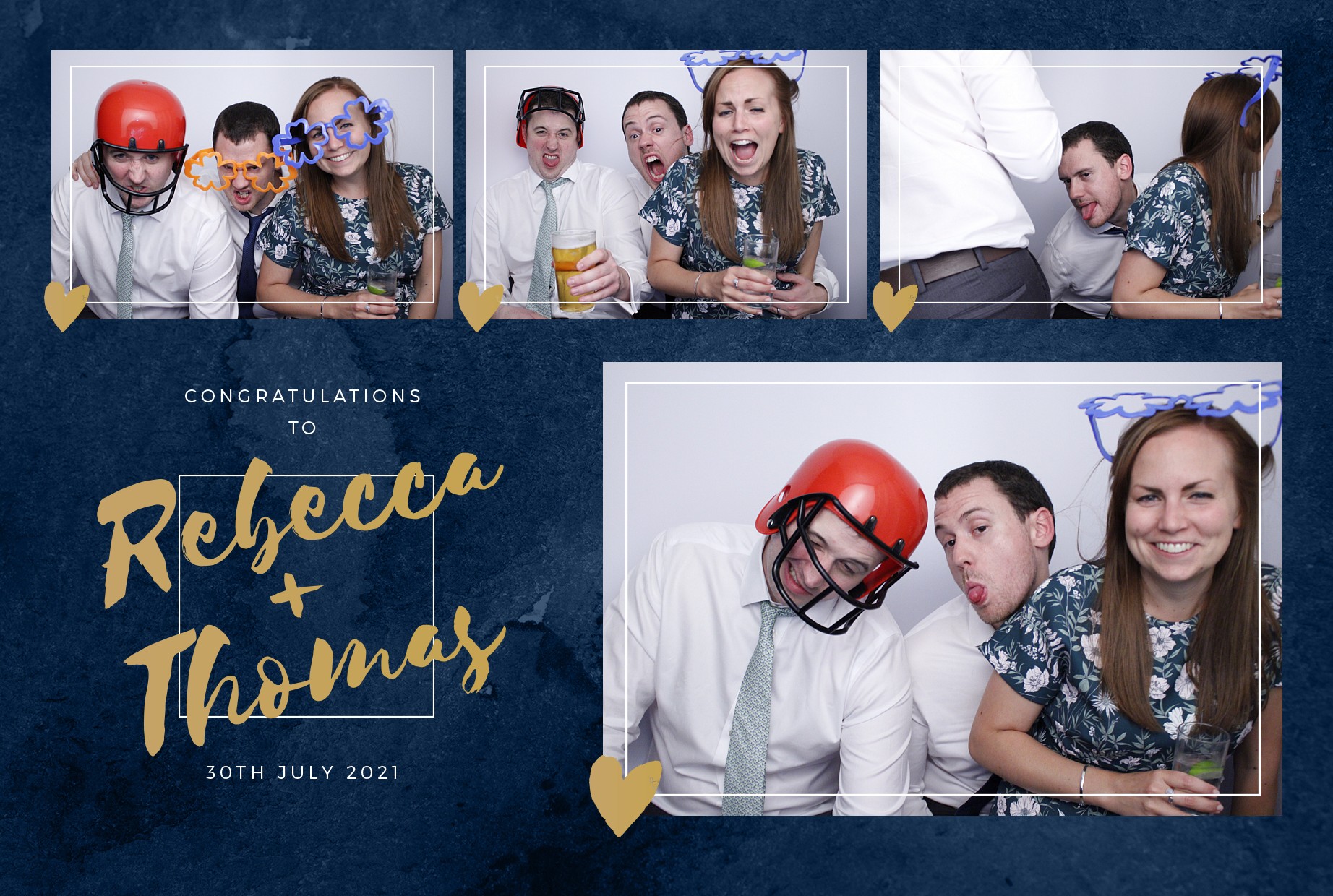 Wedding of Rebecca and Thomas  | View more photos from the event at gallery.myphotoboothexperience.co.uk/u/MyPhotoBoothExperienceLtd/Wedding-of-Rebecca-and-Thomas