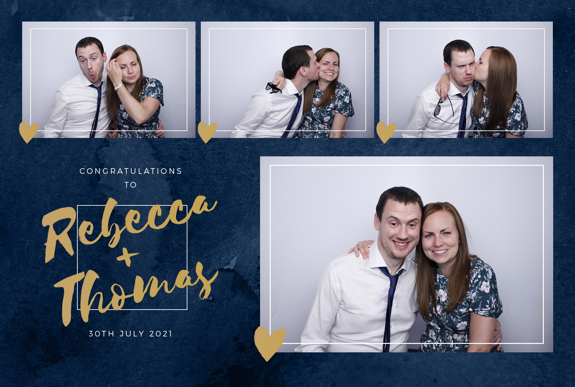 Wedding of Rebecca and Thomas  | View more photos from the event at gallery.myphotoboothexperience.co.uk/u/MyPhotoBoothExperienceLtd/Wedding-of-Rebecca-and-Thomas