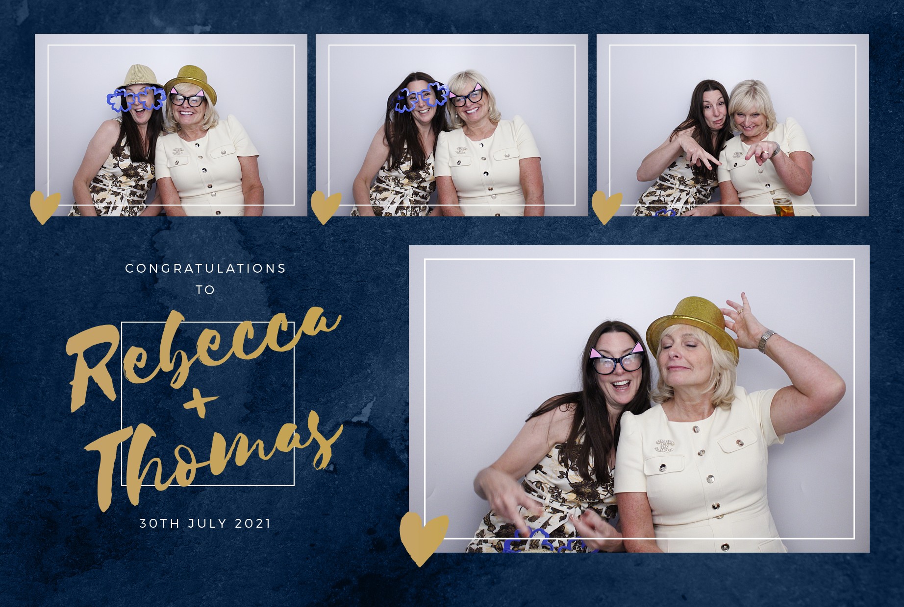 Wedding of Rebecca and Thomas  | View more photos from the event at gallery.myphotoboothexperience.co.uk/u/MyPhotoBoothExperienceLtd/Wedding-of-Rebecca-and-Thomas