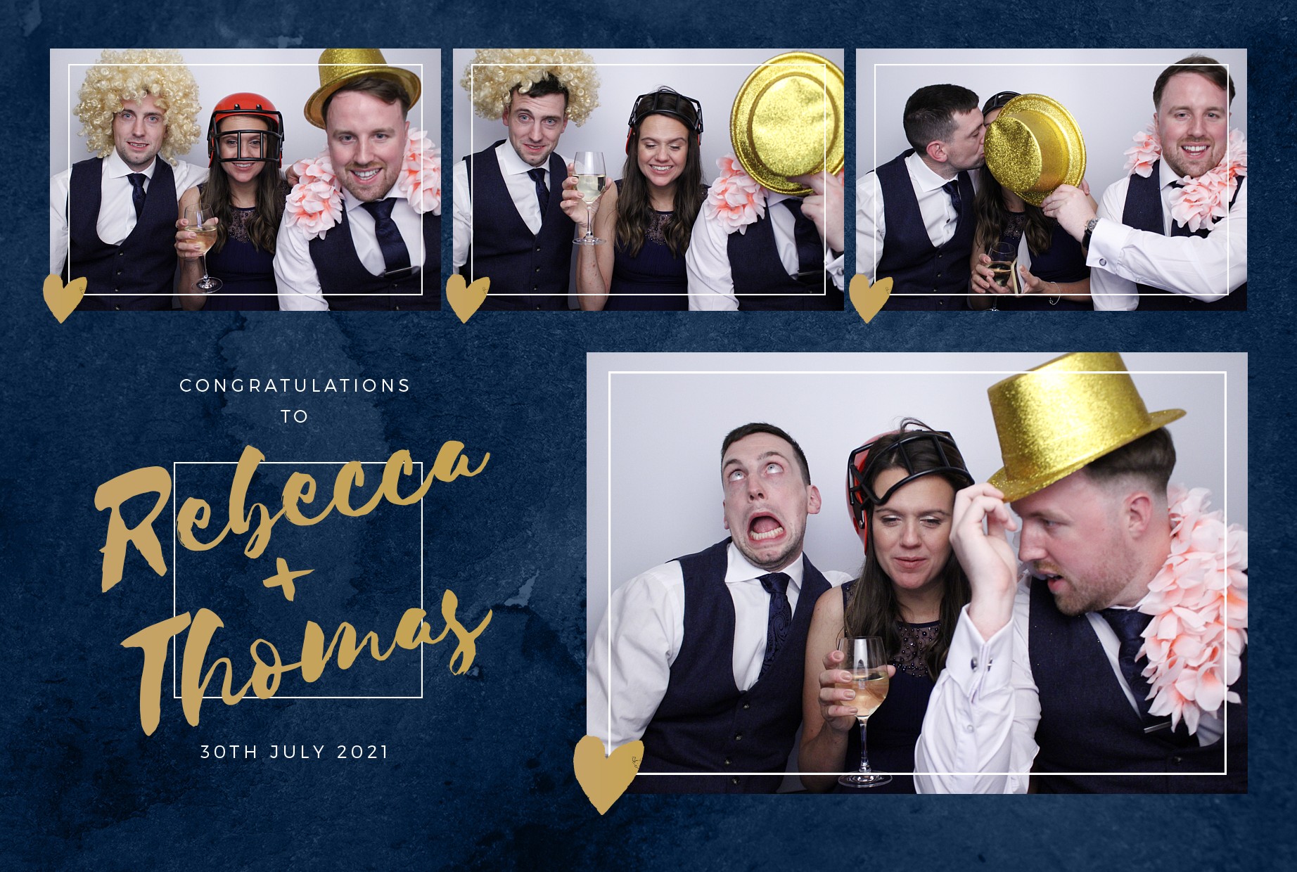 Wedding of Rebecca and Thomas  | View more photos from the event at gallery.myphotoboothexperience.co.uk/u/MyPhotoBoothExperienceLtd/Wedding-of-Rebecca-and-Thomas