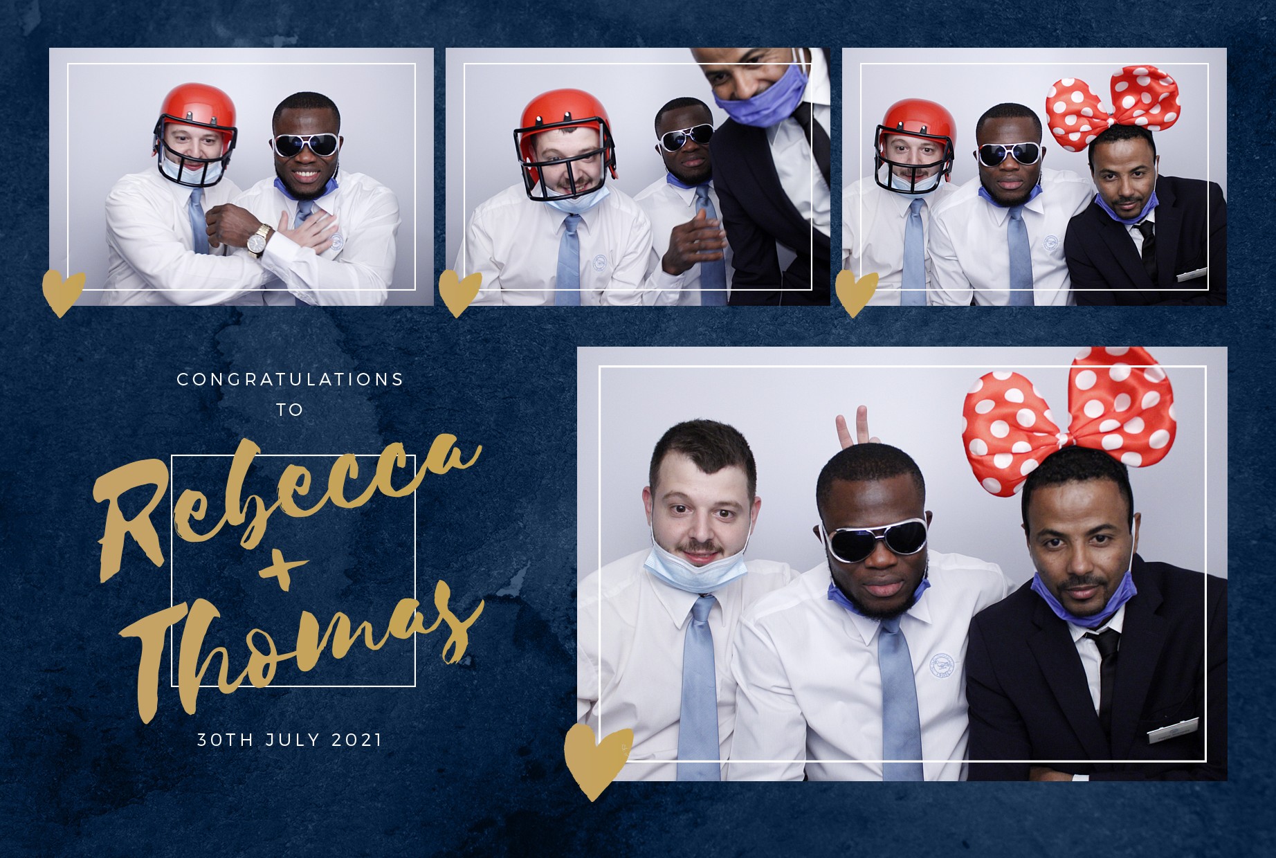 Wedding of Rebecca and Thomas  | View more photos from the event at gallery.myphotoboothexperience.co.uk/u/MyPhotoBoothExperienceLtd/Wedding-of-Rebecca-and-Thomas