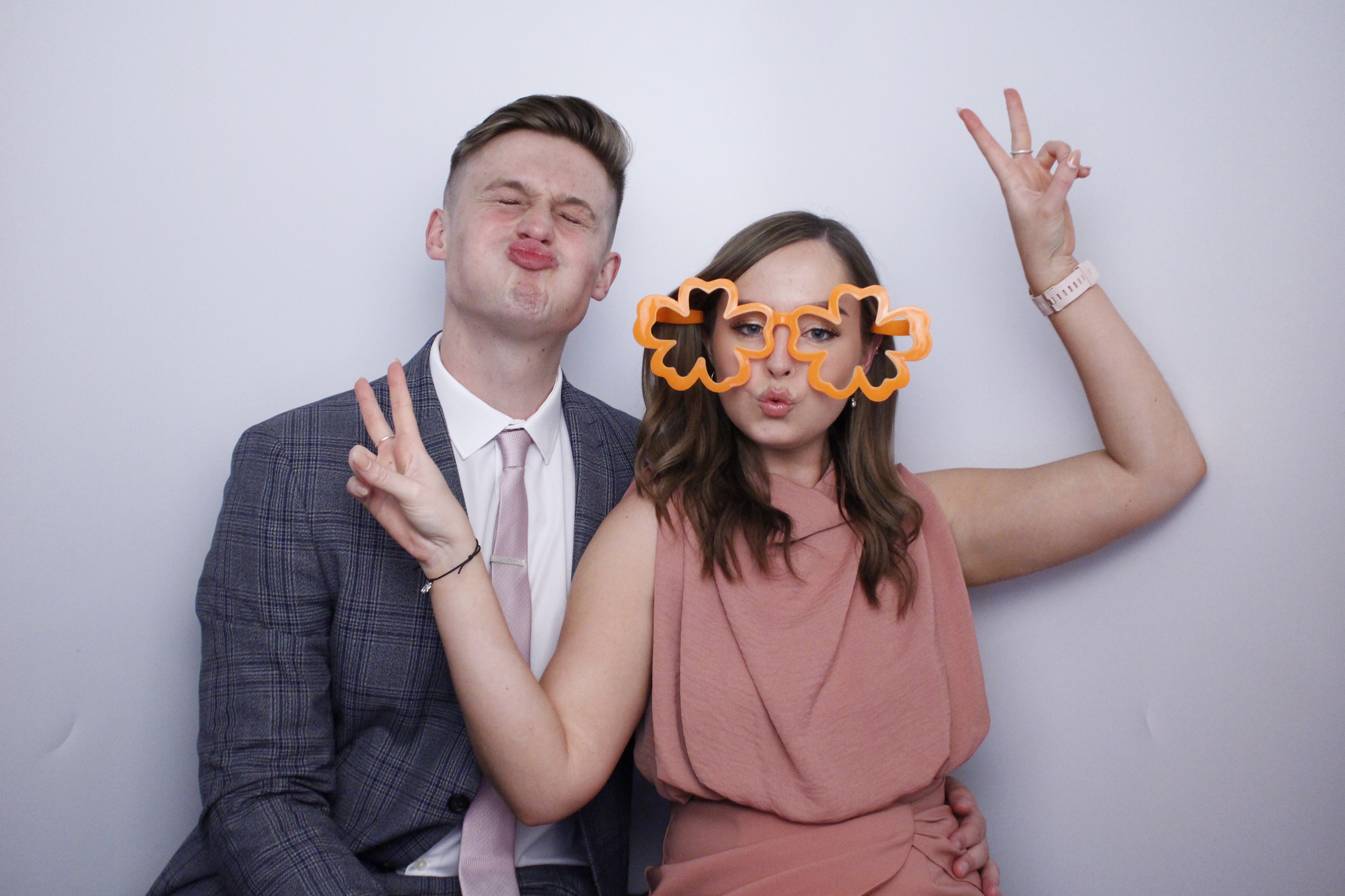 Wedding of Rebecca and Thomas  | View more photos from the event at gallery.myphotoboothexperience.co.uk/u/MyPhotoBoothExperienceLtd/Wedding-of-Rebecca-and-Thomas