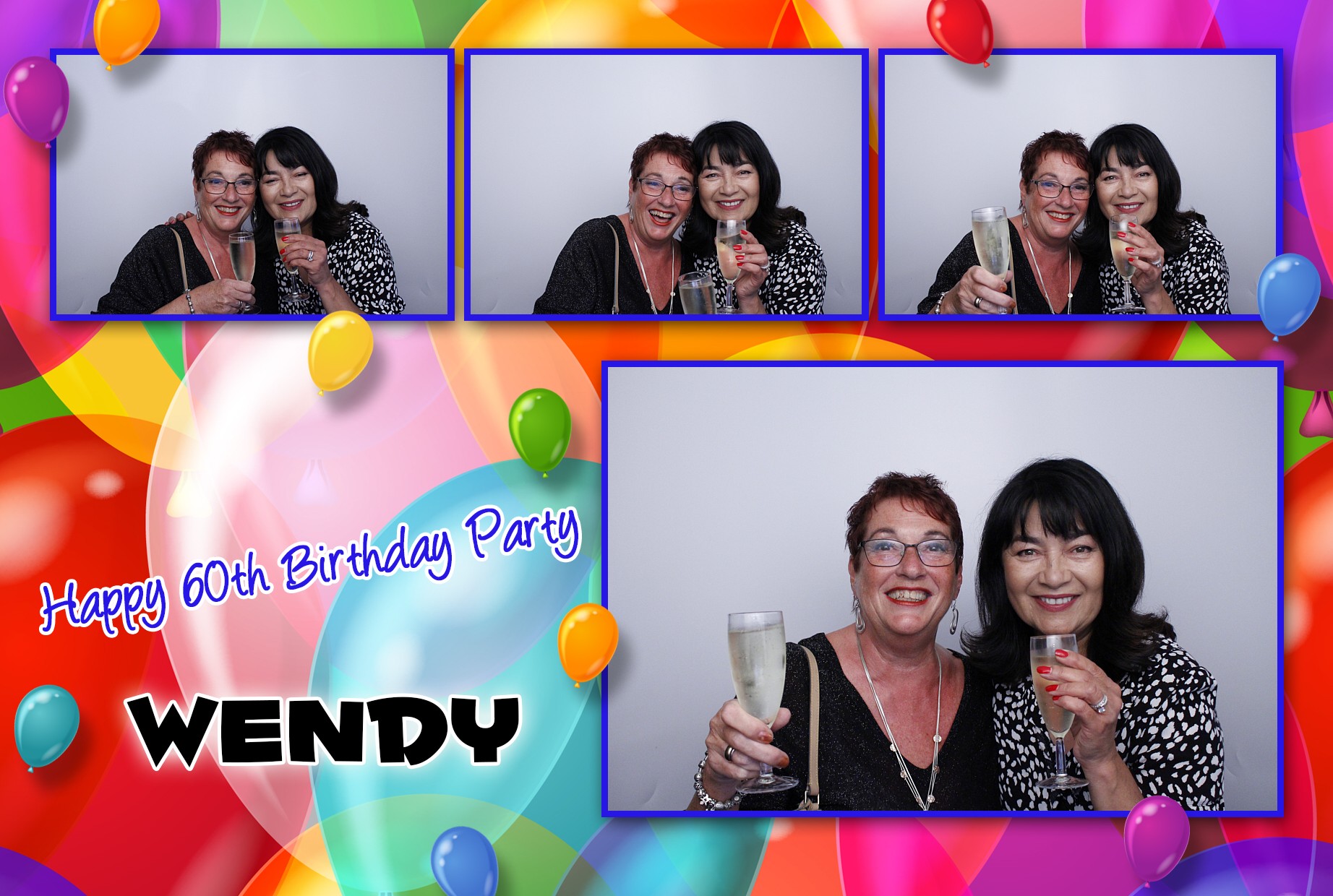 Wendy's 60th Birthday | View more photos from the event at gallery.myphotoboothexperience.co.uk/u/MyPhotoBoothExperienceLtd/Wendys-60th-Birthday