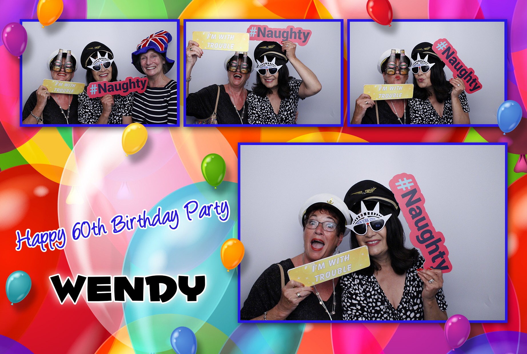 Wendy's 60th Birthday | View more photos from the event at gallery.myphotoboothexperience.co.uk/u/MyPhotoBoothExperienceLtd/Wendys-60th-Birthday