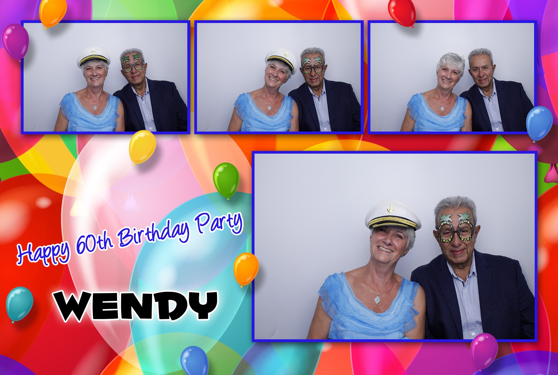 Wendy's 60th Birthday | View more photos from the event at gallery.myphotoboothexperience.co.uk/u/MyPhotoBoothExperienceLtd/Wendys-60th-Birthday