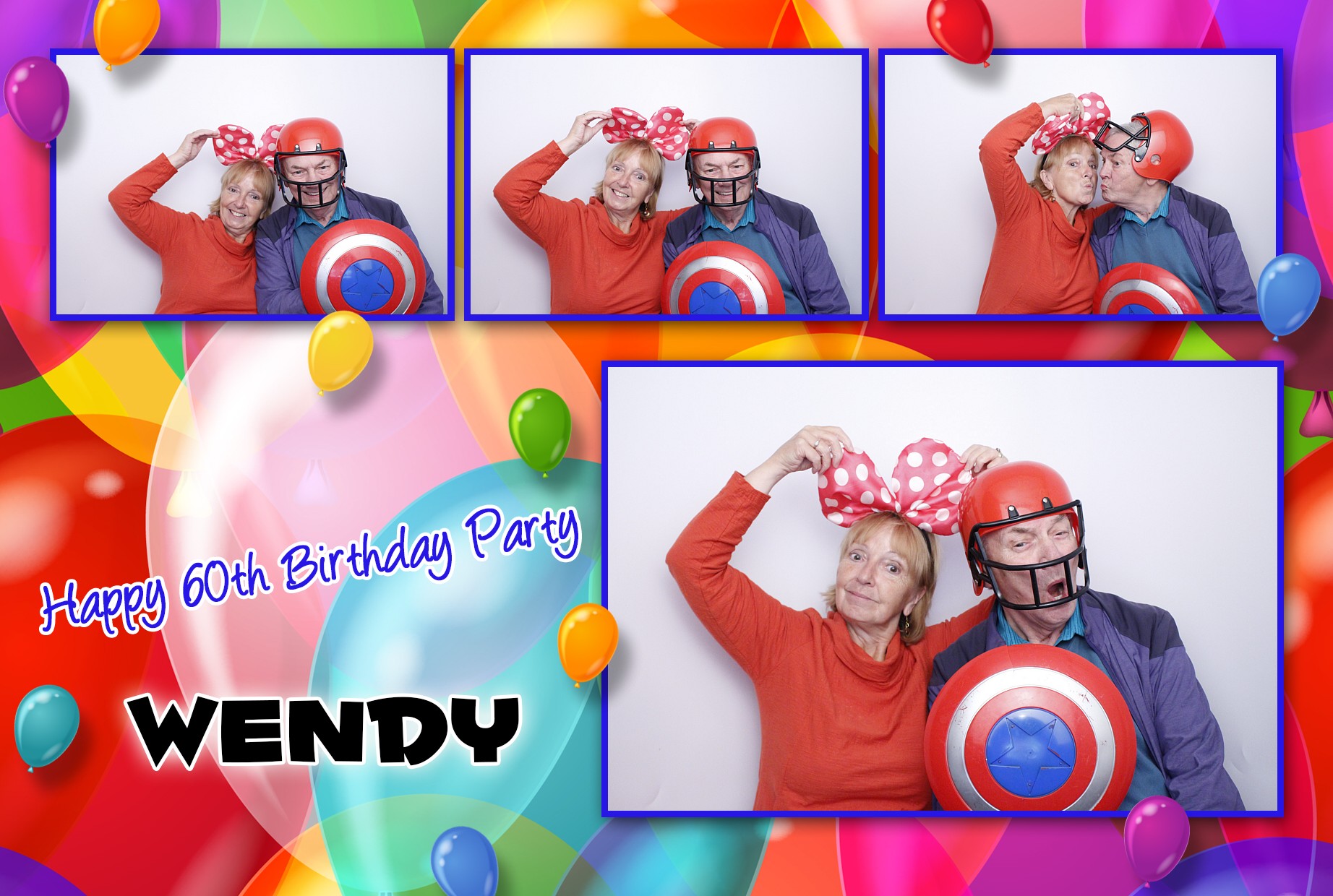 Wendy's 60th Birthday | View more photos from the event at gallery.myphotoboothexperience.co.uk/u/MyPhotoBoothExperienceLtd/Wendys-60th-Birthday