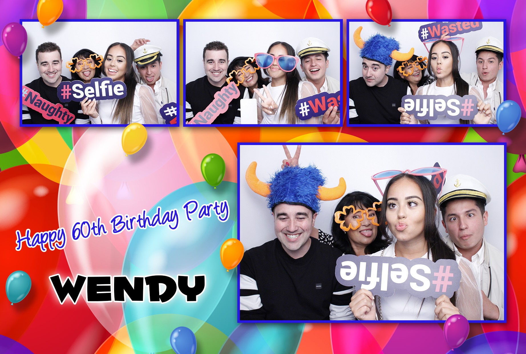 Wendy's 60th Birthday | View more photos from the event at gallery.myphotoboothexperience.co.uk/u/MyPhotoBoothExperienceLtd/Wendys-60th-Birthday