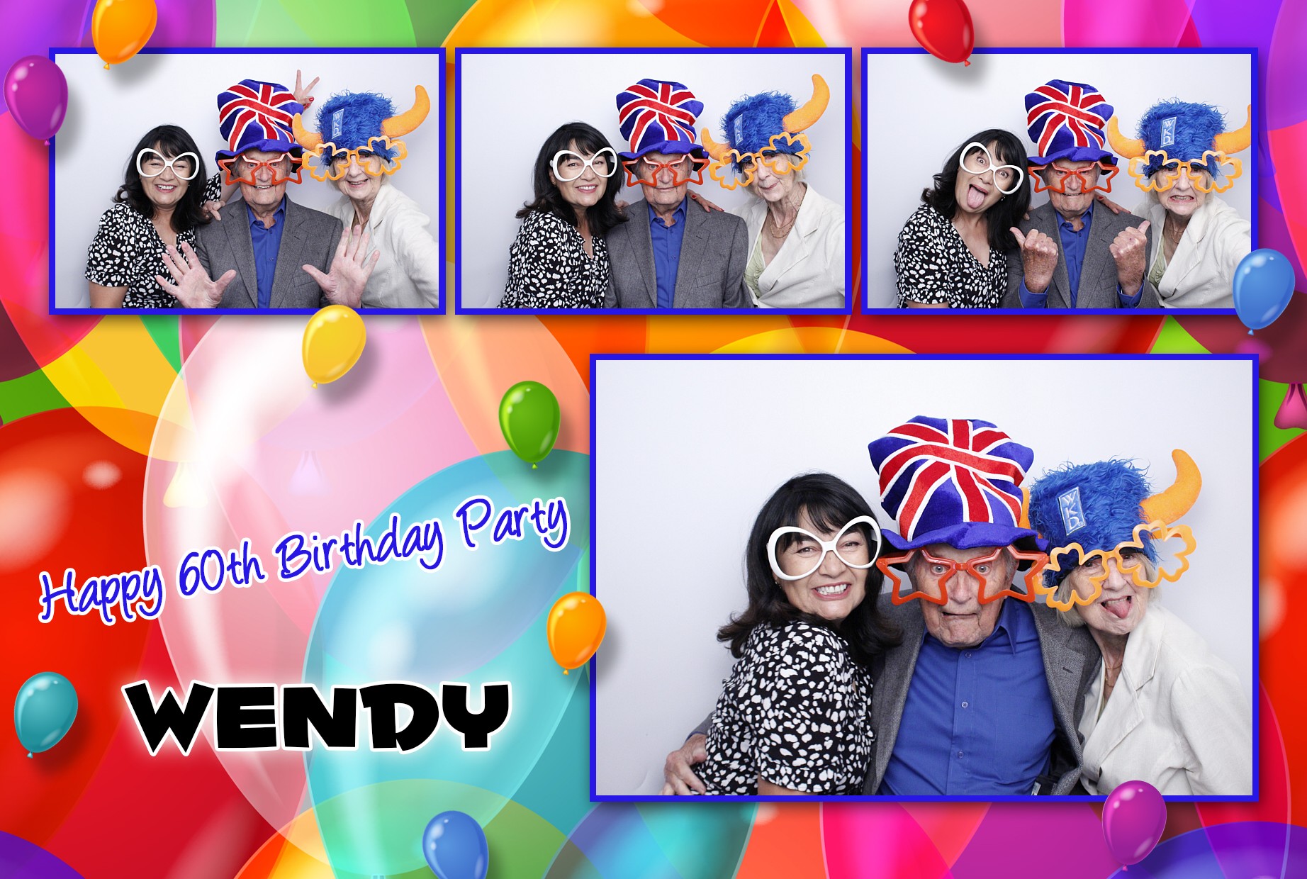 Wendy's 60th Birthday | View more photos from the event at gallery.myphotoboothexperience.co.uk/u/MyPhotoBoothExperienceLtd/Wendys-60th-Birthday