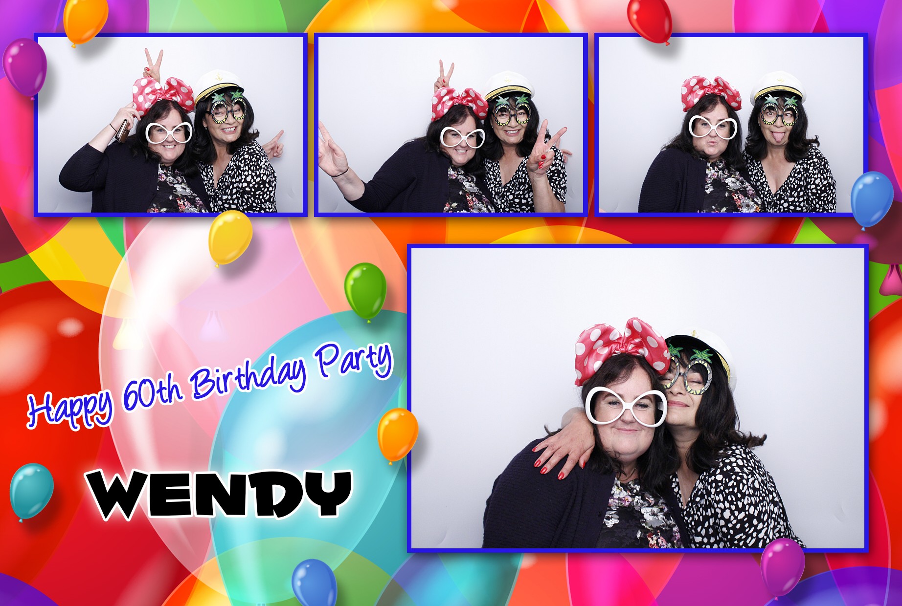 Wendy's 60th Birthday | View more photos from the event at gallery.myphotoboothexperience.co.uk/u/MyPhotoBoothExperienceLtd/Wendys-60th-Birthday