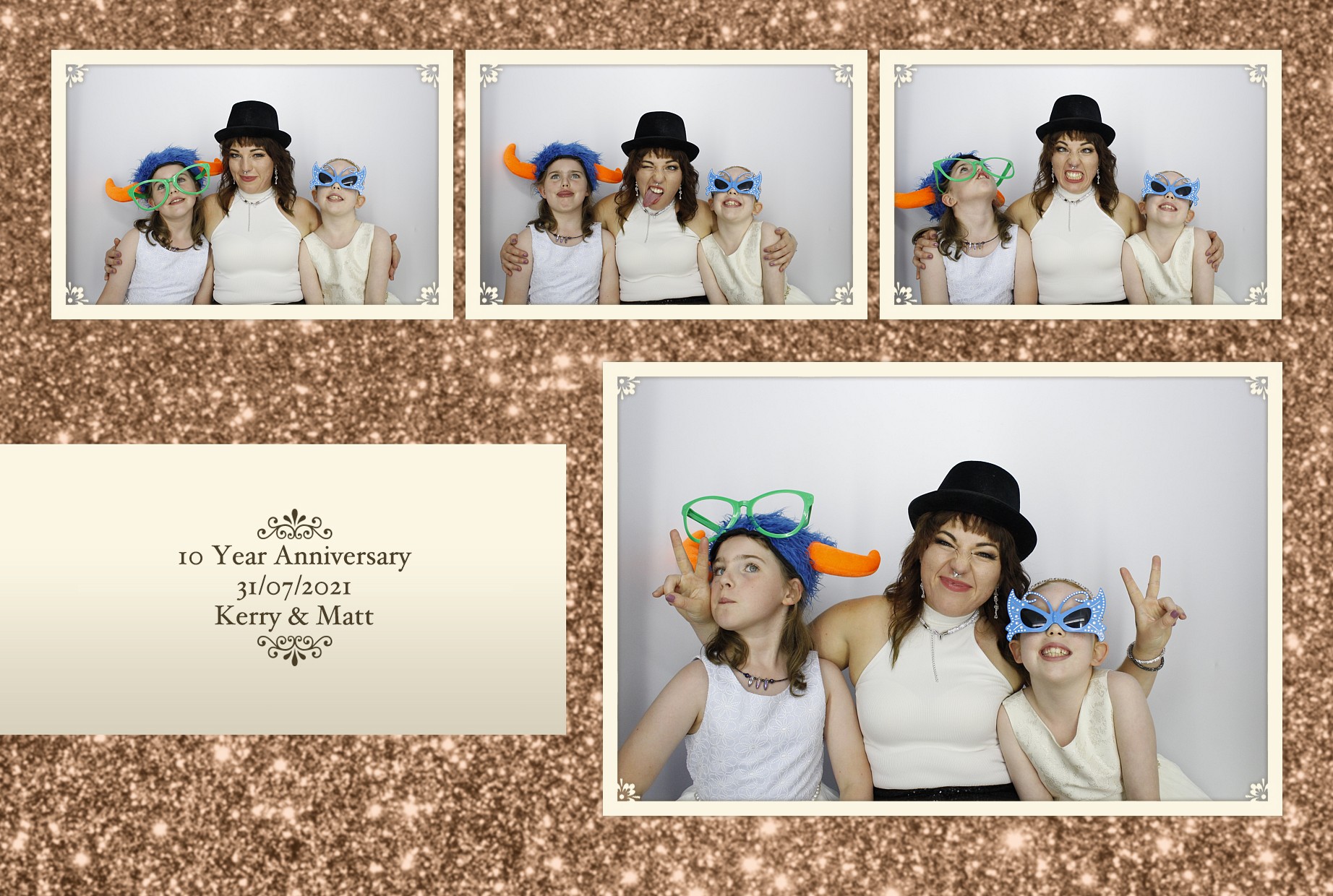 kerry and Matt vowel renewal | View more photos from the event at gallery.myphotoboothexperience.co.uk/u/MyPhotoBoothExperienceLtd/kerry-and-Matt-vowel-renewal