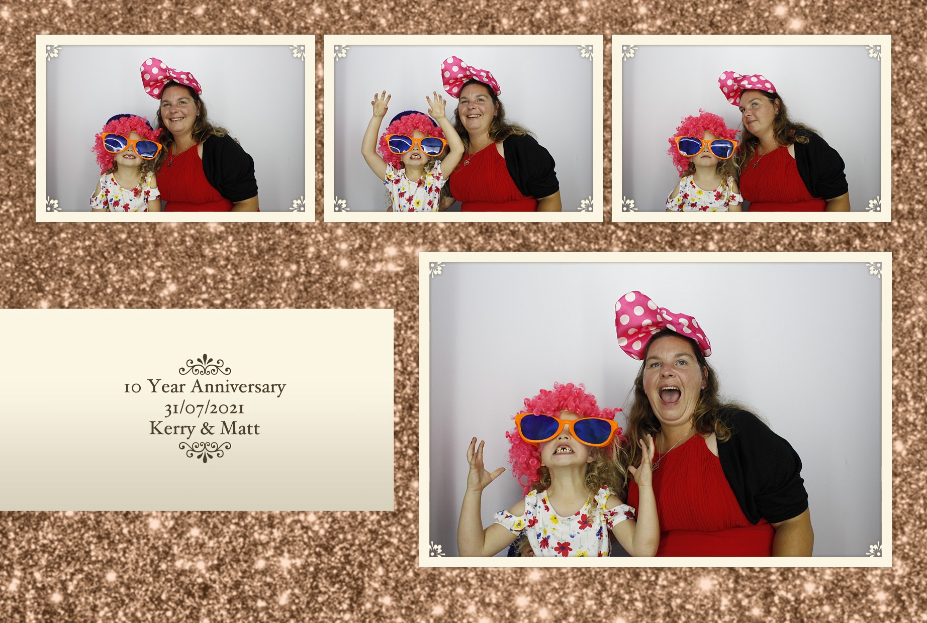 kerry and Matt vowel renewal | View more photos from the event at gallery.myphotoboothexperience.co.uk/u/MyPhotoBoothExperienceLtd/kerry-and-Matt-vowel-renewal