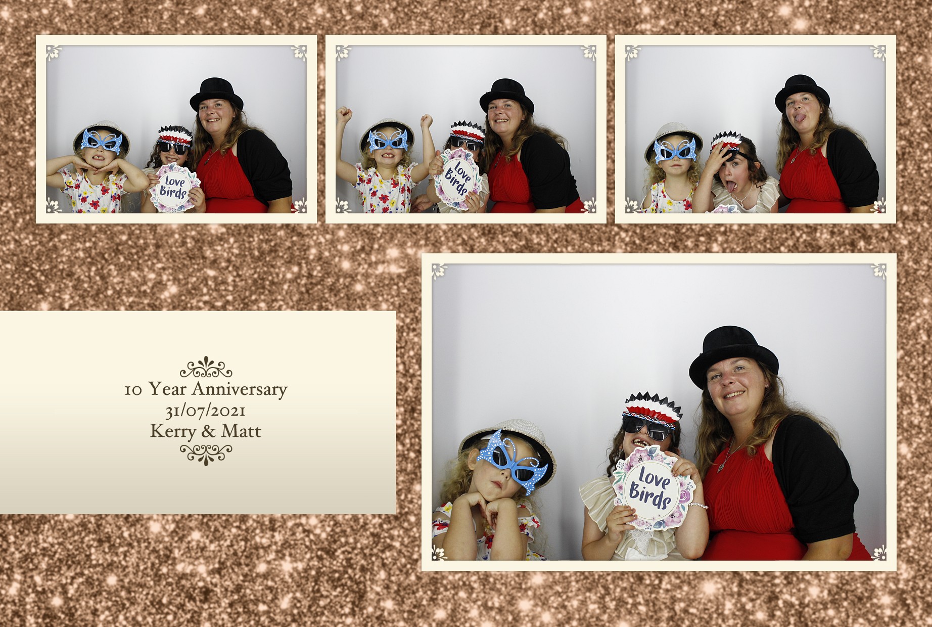 kerry and Matt vowel renewal | View more photos from the event at gallery.myphotoboothexperience.co.uk/u/MyPhotoBoothExperienceLtd/kerry-and-Matt-vowel-renewal
