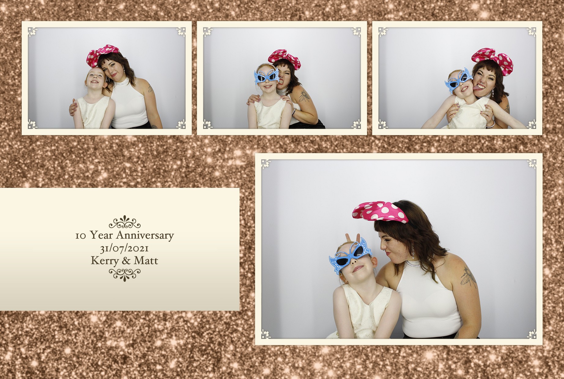 kerry and Matt vowel renewal | View more photos from the event at gallery.myphotoboothexperience.co.uk/u/MyPhotoBoothExperienceLtd/kerry-and-Matt-vowel-renewal