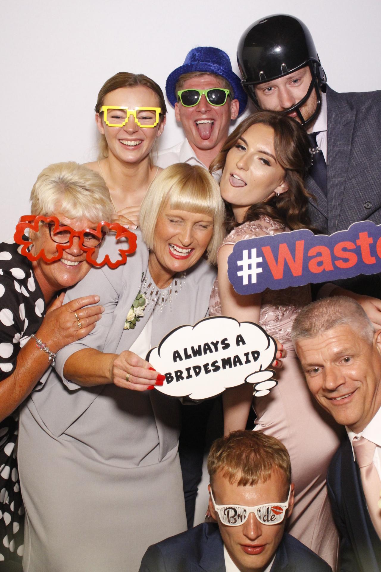Abbie & George's Wedding  | View more photos from the event at gallery.myphotoboothexperience.co.uk/u/MyPhotoBoothExperienceLtd/Abbie-Georges-Wedding