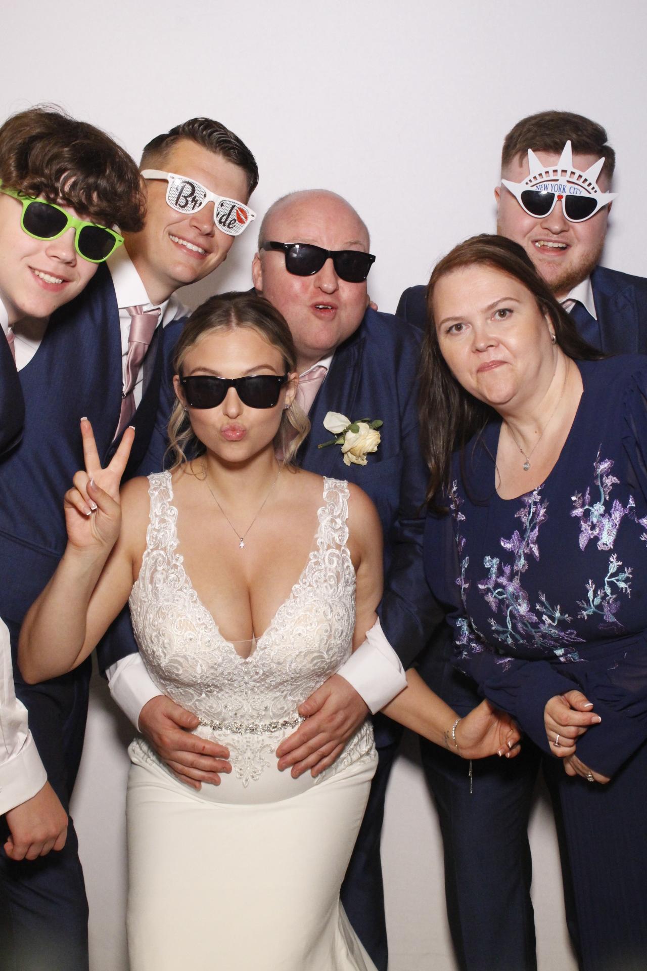 Abbie & George's Wedding  | View more photos from the event at gallery.myphotoboothexperience.co.uk/u/MyPhotoBoothExperienceLtd/Abbie-Georges-Wedding