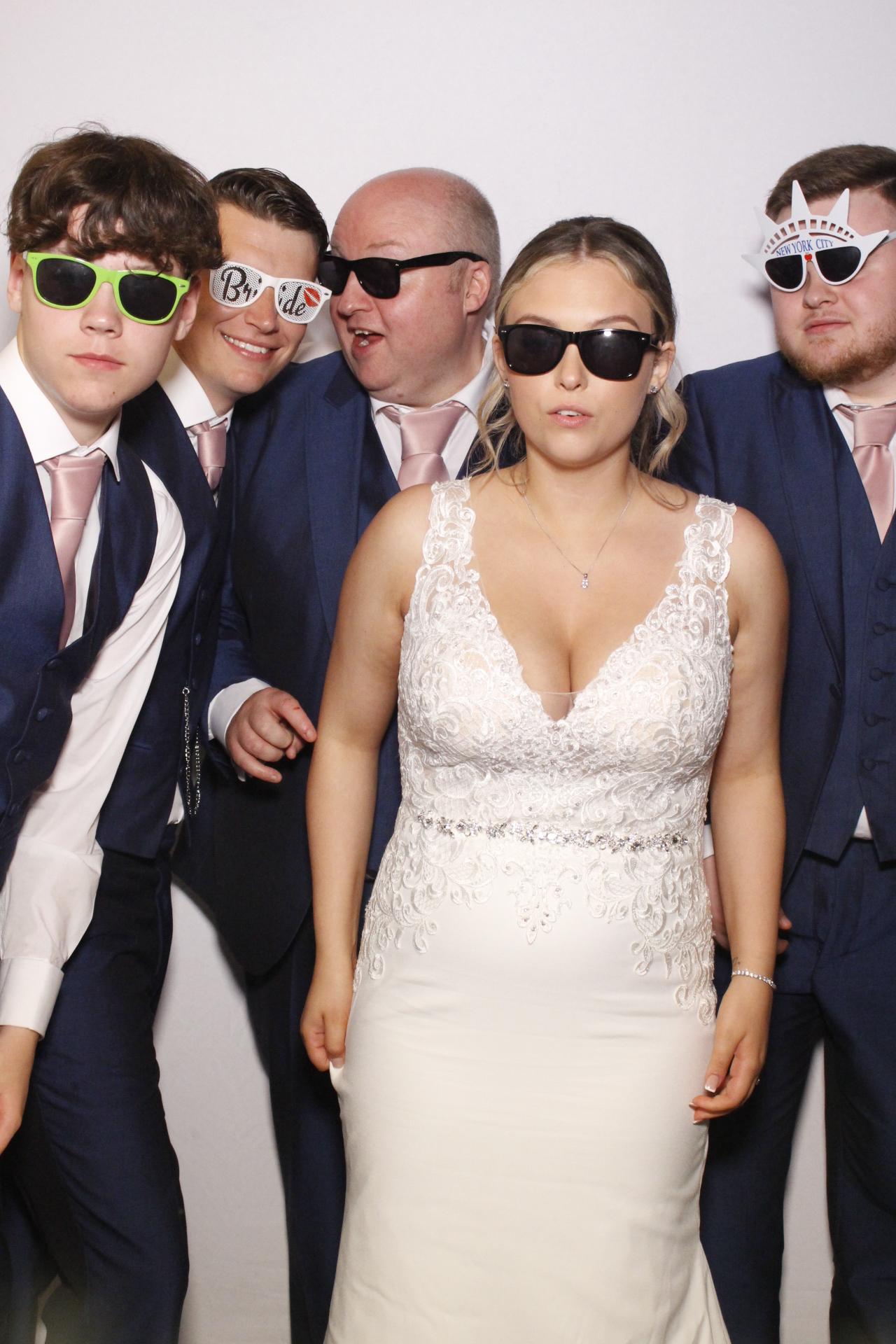 Abbie & George's Wedding  | View more photos from the event at gallery.myphotoboothexperience.co.uk/u/MyPhotoBoothExperienceLtd/Abbie-Georges-Wedding