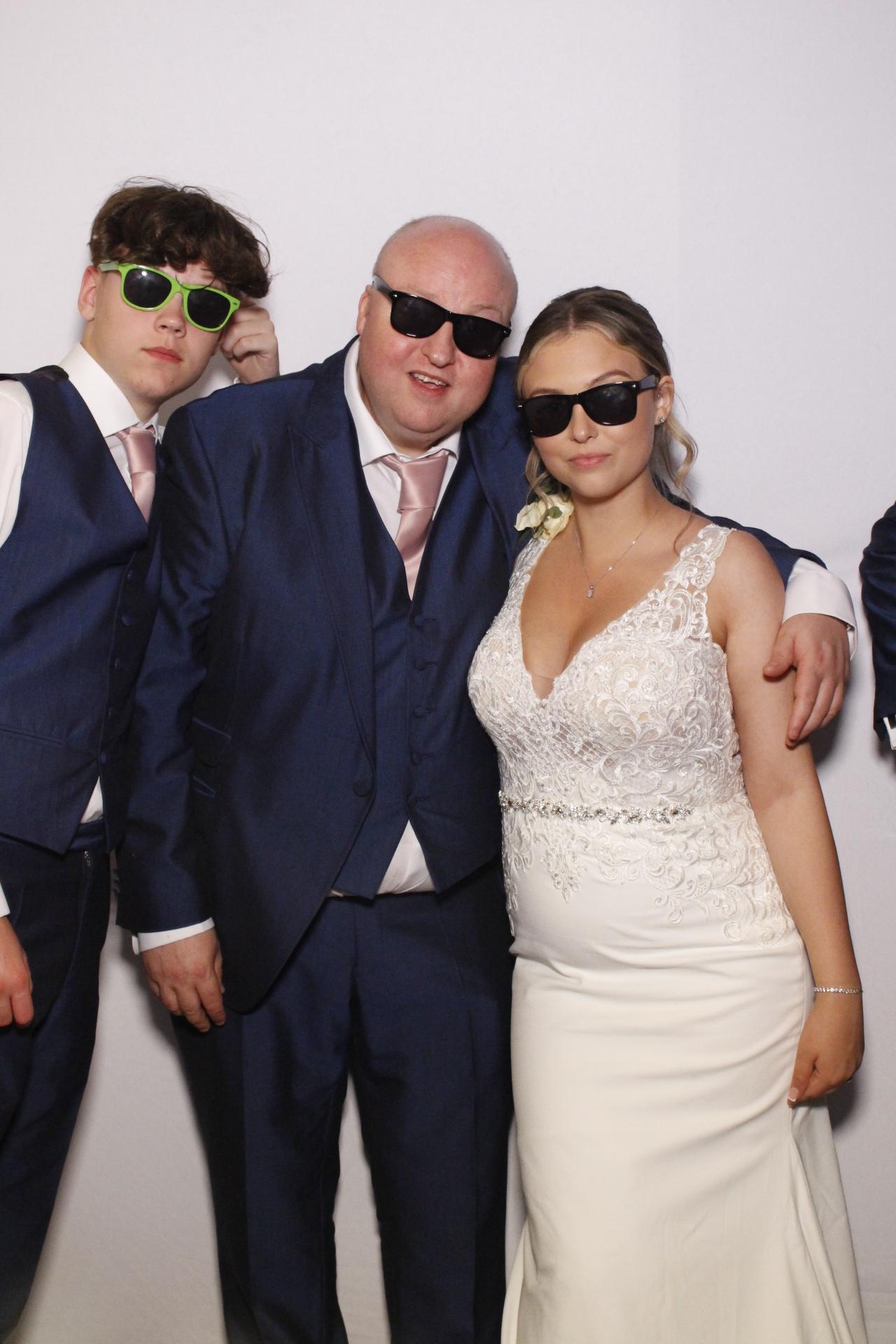Abbie & George's Wedding  | View more photos from the event at gallery.myphotoboothexperience.co.uk/u/MyPhotoBoothExperienceLtd/Abbie-Georges-Wedding