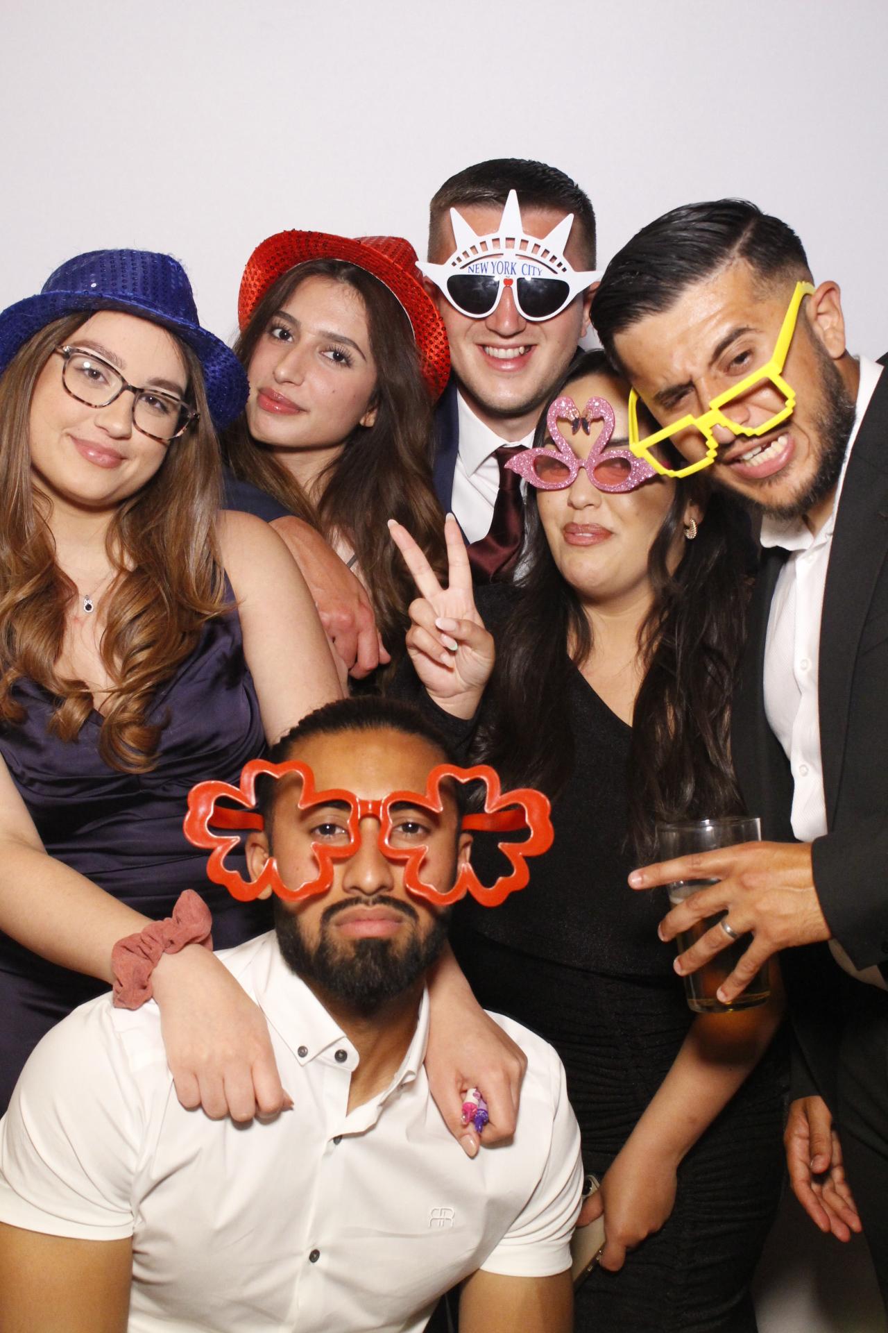 Abbie & George's Wedding  | View more photos from the event at gallery.myphotoboothexperience.co.uk/u/MyPhotoBoothExperienceLtd/Abbie-Georges-Wedding
