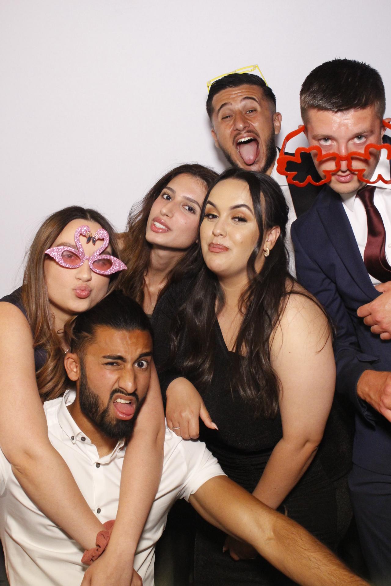 Abbie & George's Wedding  | View more photos from the event at gallery.myphotoboothexperience.co.uk/u/MyPhotoBoothExperienceLtd/Abbie-Georges-Wedding