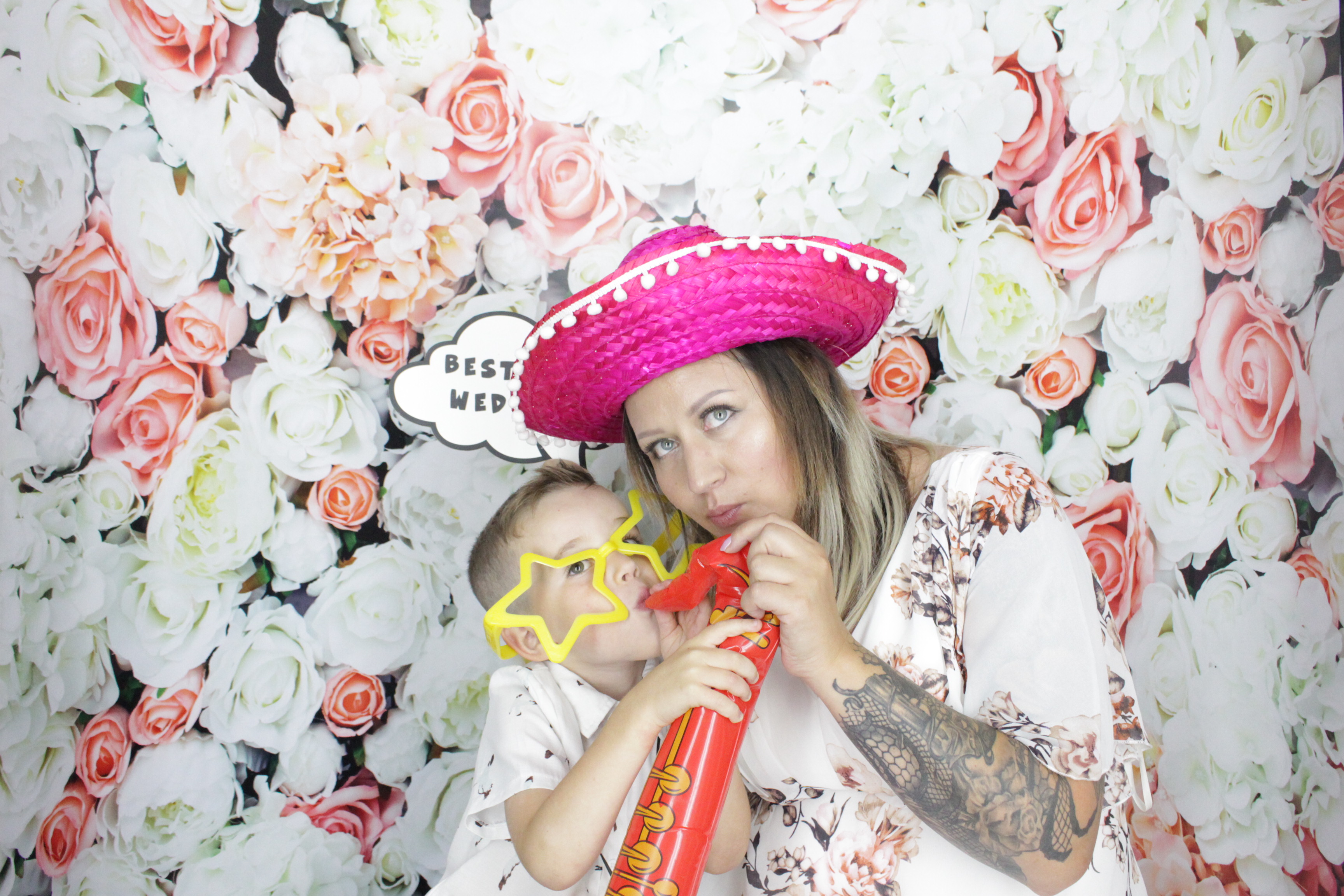 Alex & Bianca's Wedding  | View more photos from the event at gallery.myphotoboothexperience.co.uk/u/MyPhotoBoothExperienceLtd/Alex-Biancas-Wedding