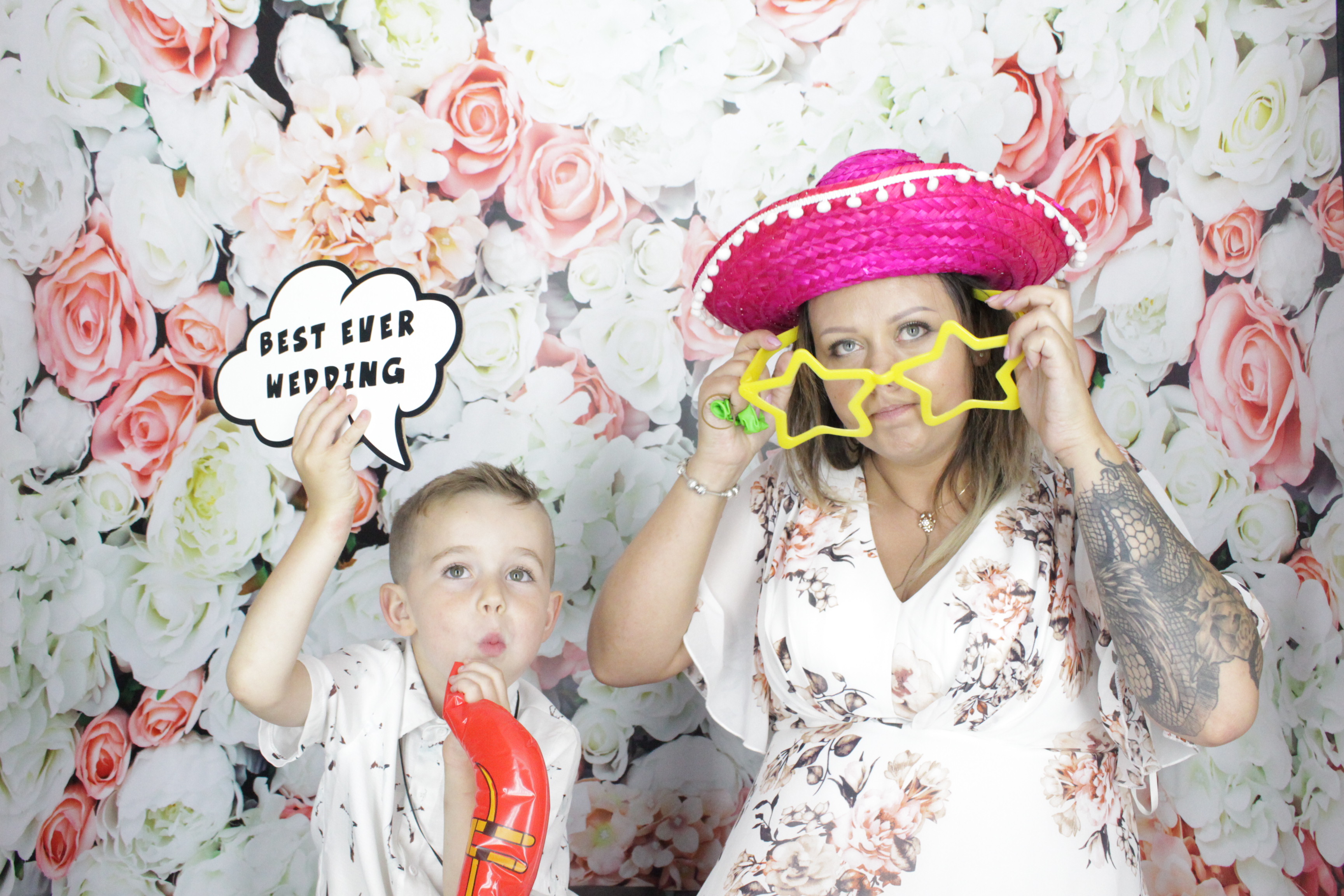 Alex & Bianca's Wedding  | View more photos from the event at gallery.myphotoboothexperience.co.uk/u/MyPhotoBoothExperienceLtd/Alex-Biancas-Wedding