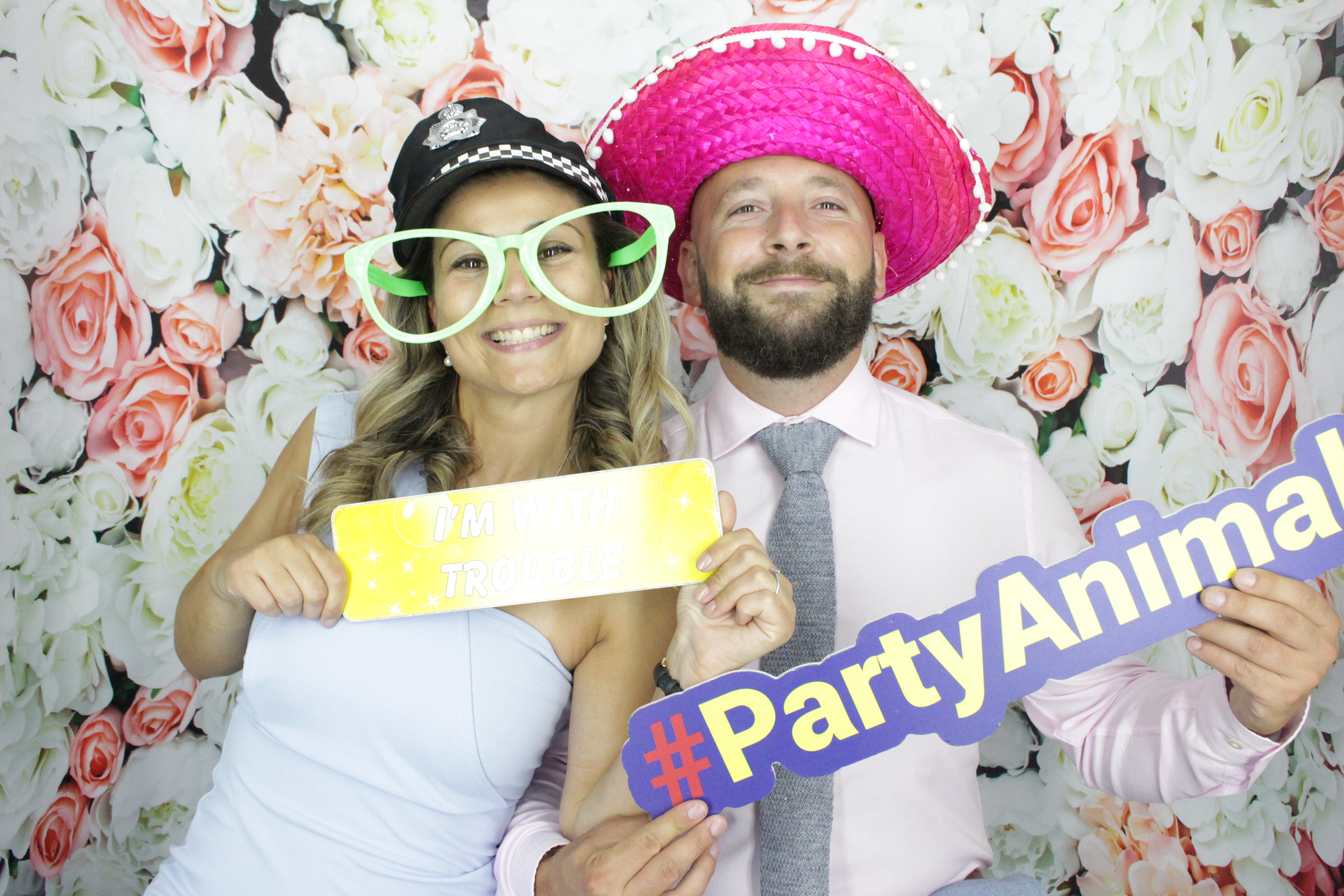 Alex & Bianca's Wedding  | View more photos from the event at gallery.myphotoboothexperience.co.uk/u/MyPhotoBoothExperienceLtd/Alex-Biancas-Wedding