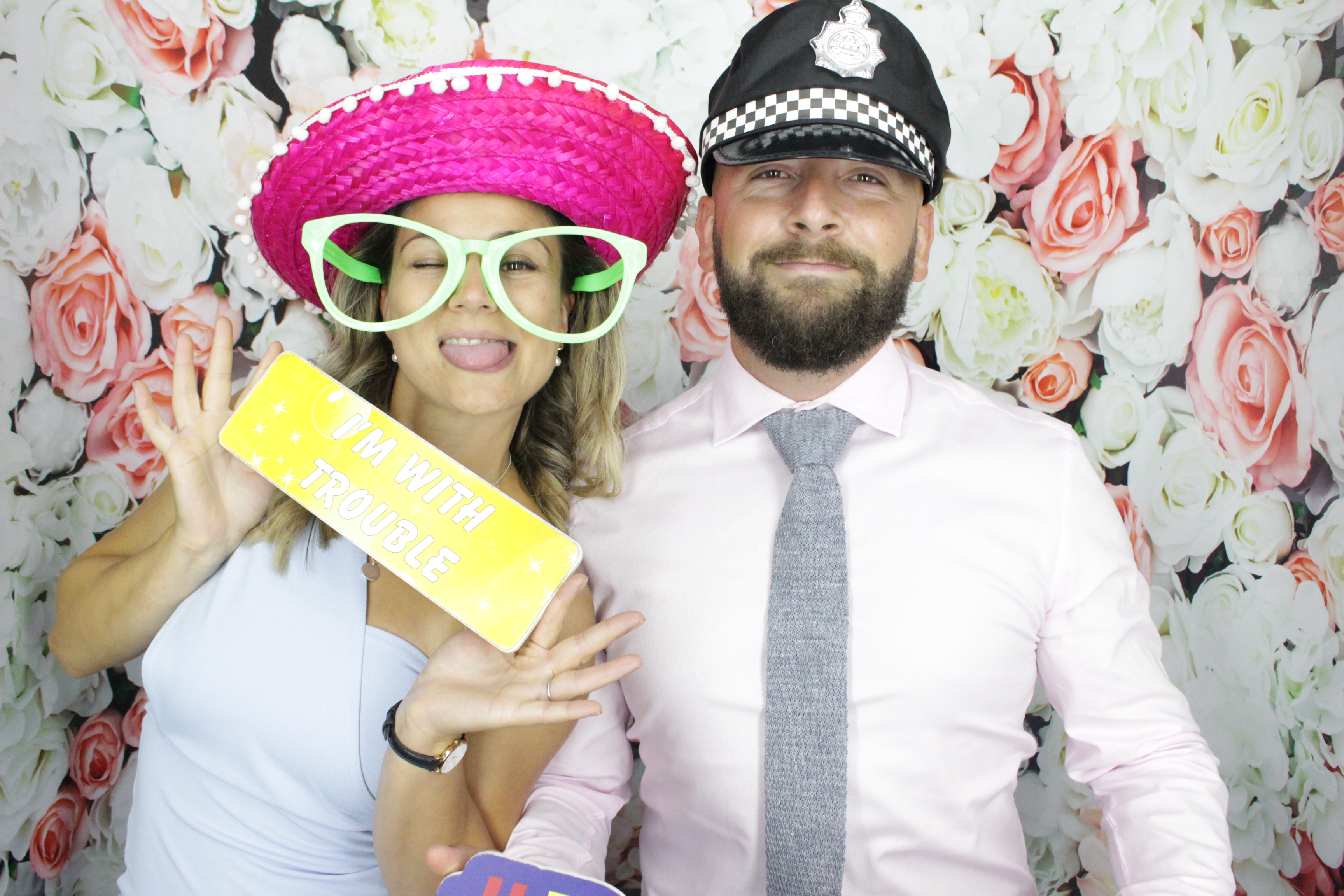 Alex & Bianca's Wedding  | View more photos from the event at gallery.myphotoboothexperience.co.uk/u/MyPhotoBoothExperienceLtd/Alex-Biancas-Wedding