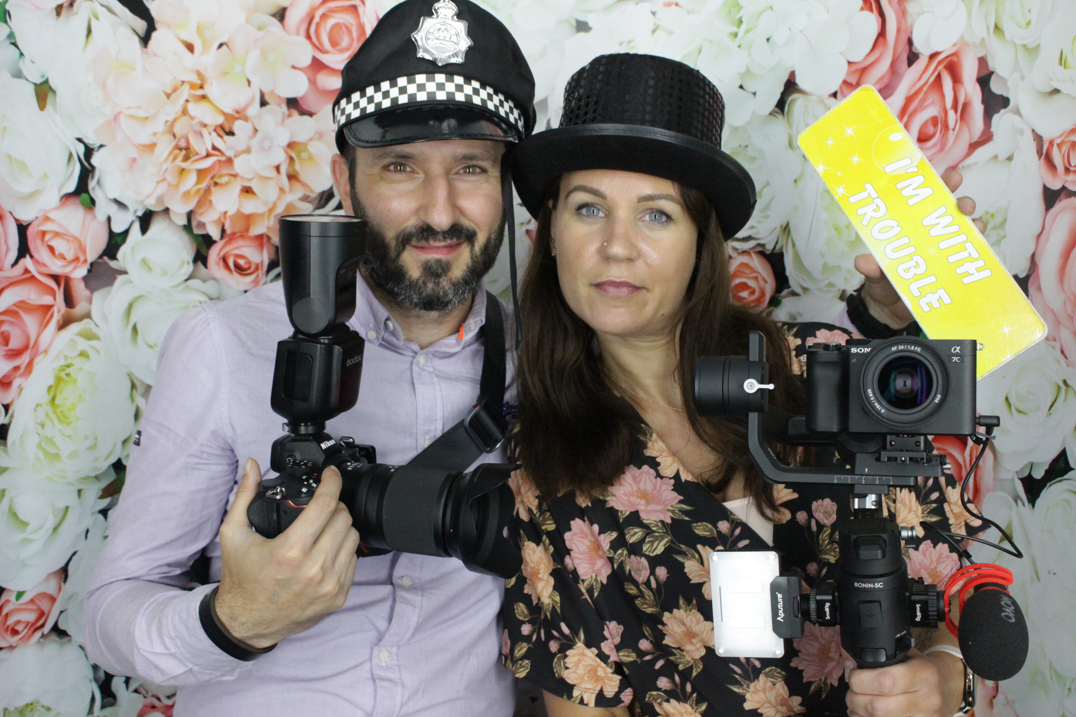 Alex & Bianca's Wedding  | View more photos from the event at gallery.myphotoboothexperience.co.uk/u/MyPhotoBoothExperienceLtd/Alex-Biancas-Wedding