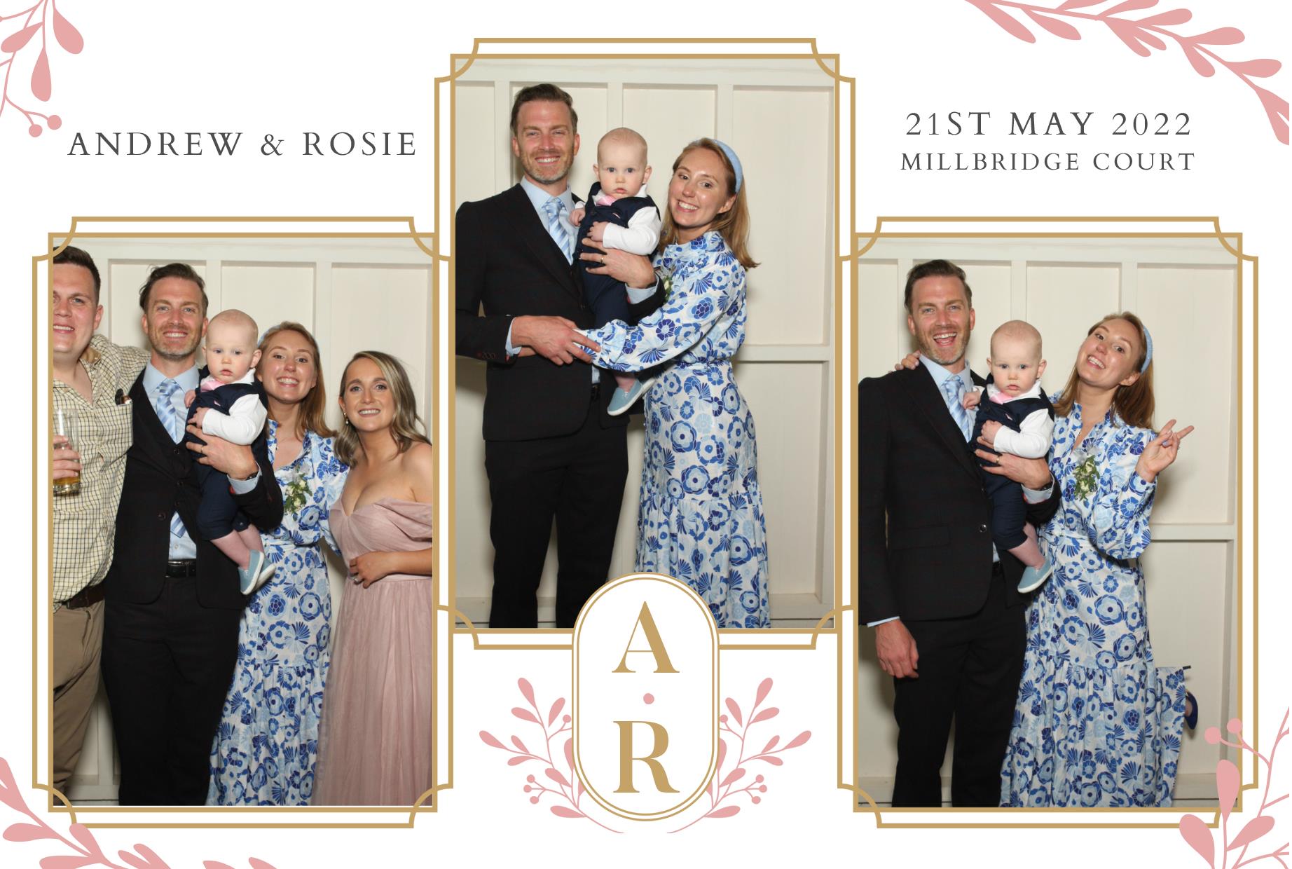 Andrew and Rosie's Wedding  | View more photos from the event at gallery.myphotoboothexperience.co.uk/u/MyPhotoBoothExperienceLtd/Andrew-and-Rosies-Wedding