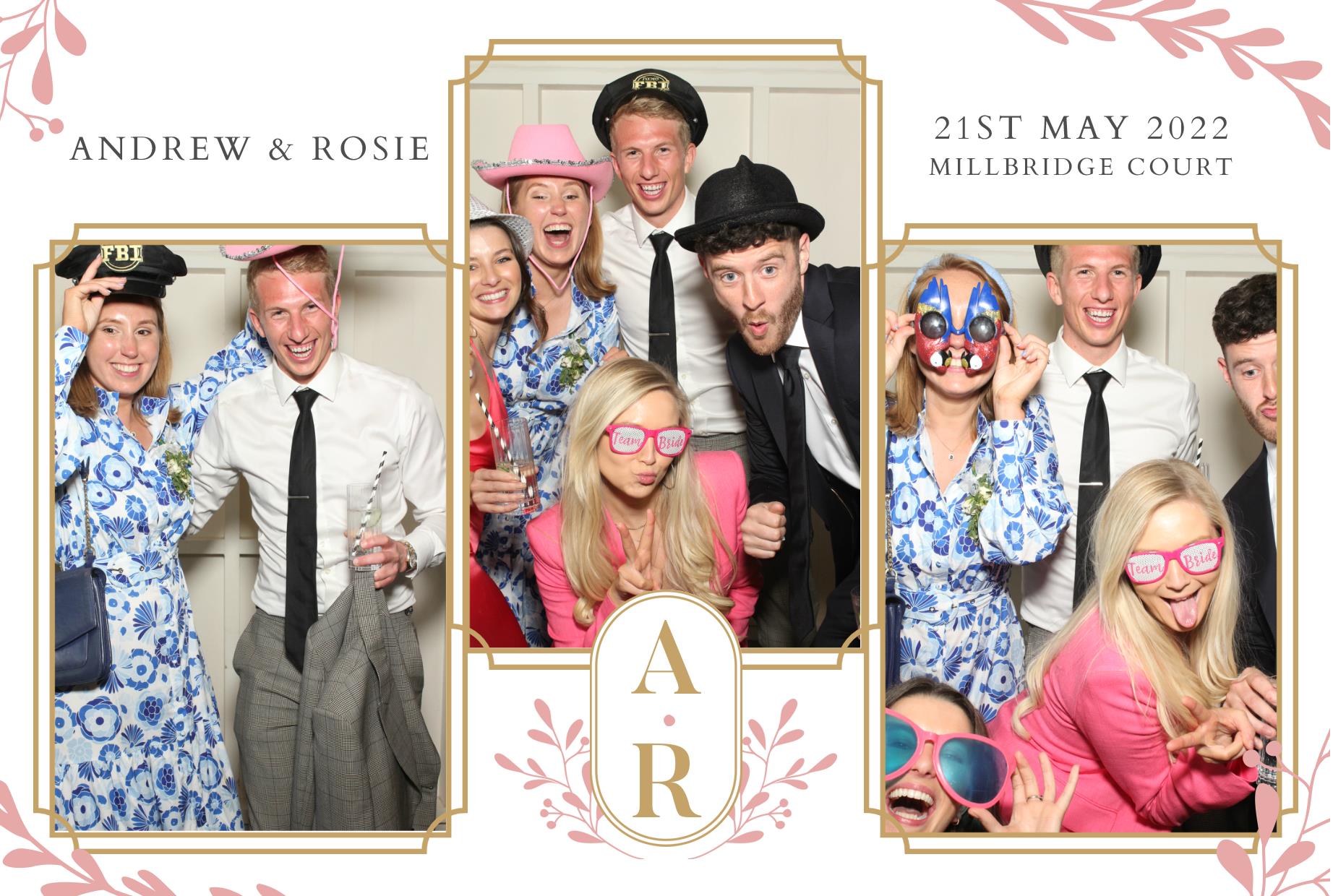 Andrew and Rosie's Wedding  | View more photos from the event at gallery.myphotoboothexperience.co.uk/u/MyPhotoBoothExperienceLtd/Andrew-and-Rosies-Wedding