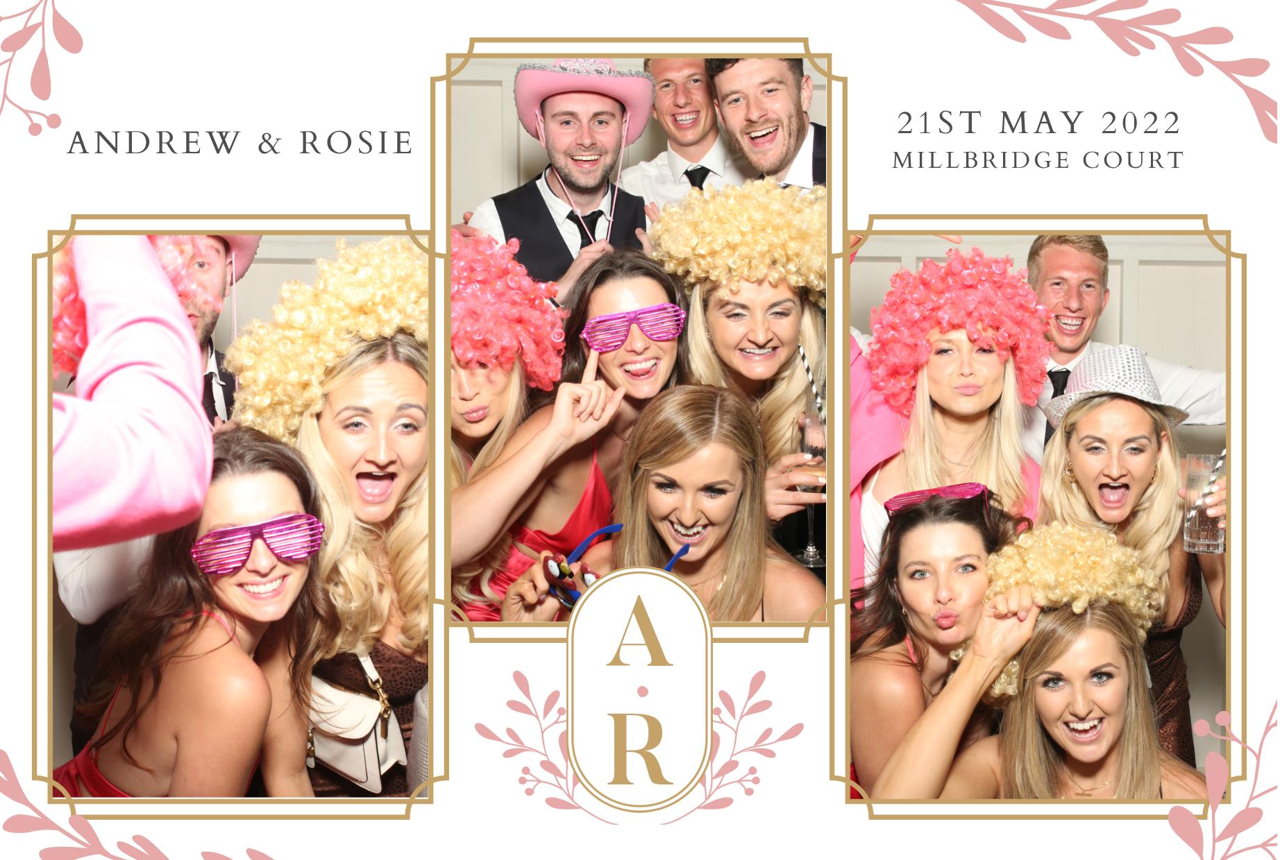 Andrew and Rosie's Wedding  | View more photos from the event at gallery.myphotoboothexperience.co.uk/u/MyPhotoBoothExperienceLtd/Andrew-and-Rosies-Wedding