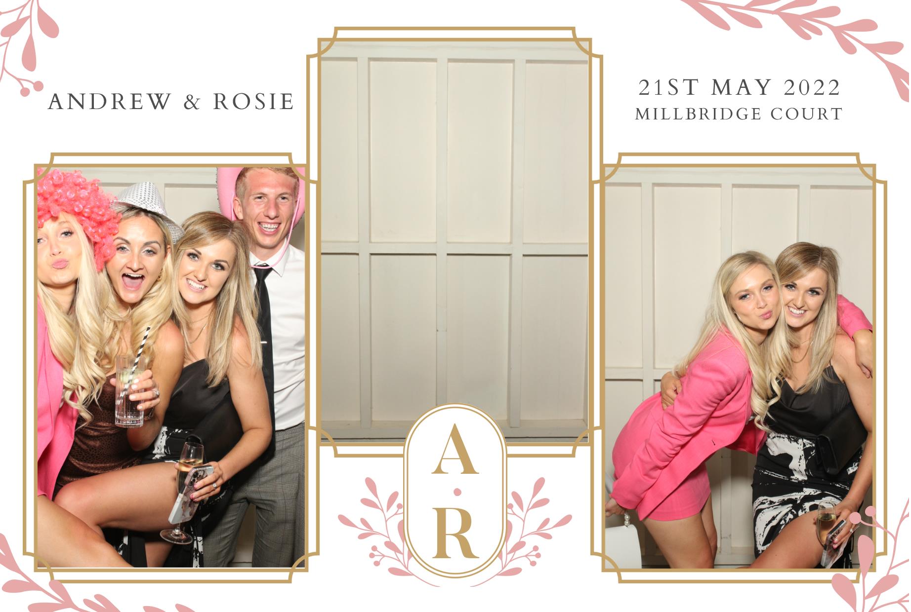 Andrew and Rosie's Wedding  | View more photos from the event at gallery.myphotoboothexperience.co.uk/u/MyPhotoBoothExperienceLtd/Andrew-and-Rosies-Wedding