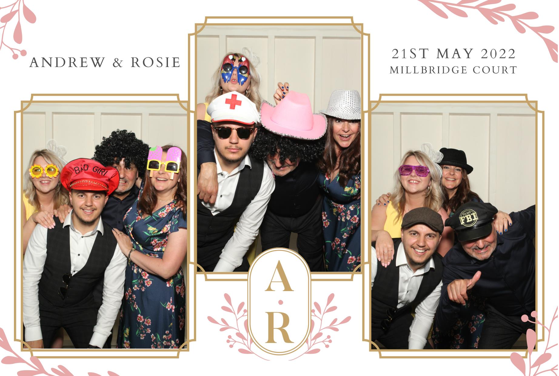 Andrew and Rosie's Wedding  | View more photos from the event at gallery.myphotoboothexperience.co.uk/u/MyPhotoBoothExperienceLtd/Andrew-and-Rosies-Wedding