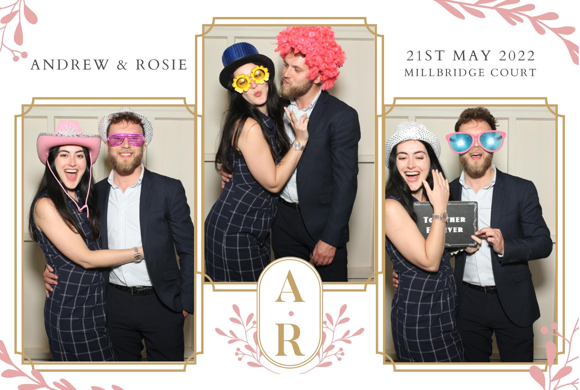 Andrew and Rosie's Wedding  | View more photos from the event at gallery.myphotoboothexperience.co.uk/u/MyPhotoBoothExperienceLtd/Andrew-and-Rosies-Wedding