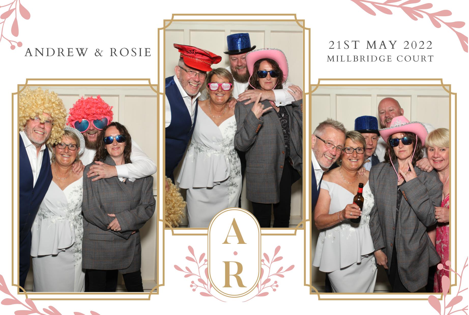 Andrew and Rosie's Wedding  | View more photos from the event at gallery.myphotoboothexperience.co.uk/u/MyPhotoBoothExperienceLtd/Andrew-and-Rosies-Wedding