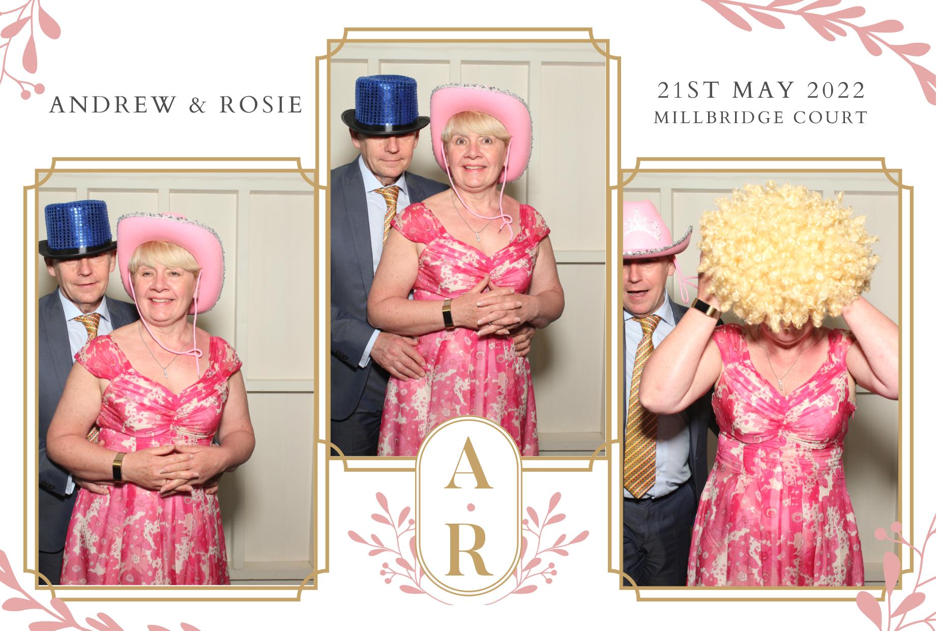Andrew and Rosie's Wedding  | View more photos from the event at gallery.myphotoboothexperience.co.uk/u/MyPhotoBoothExperienceLtd/Andrew-and-Rosies-Wedding